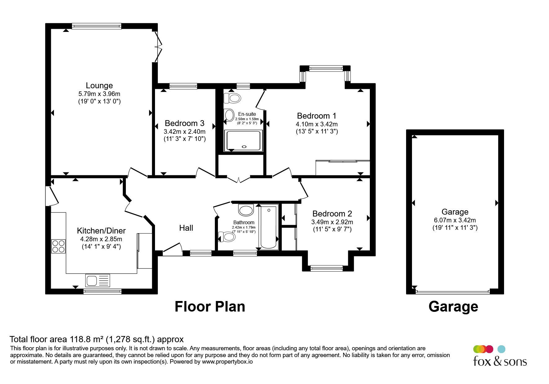 Rosedale, Main Road, Fordingbridge floorplan