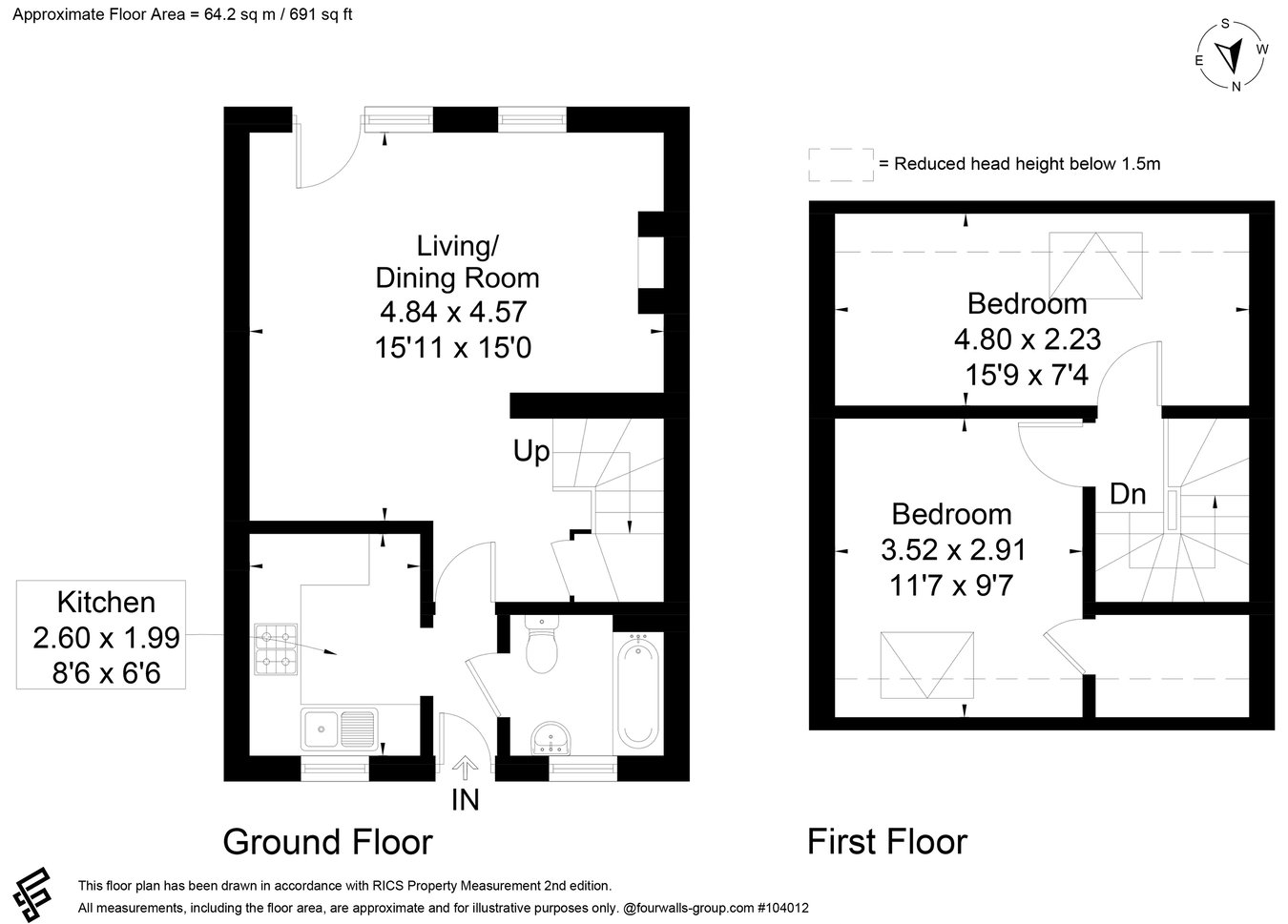 18, Aston Grove, Cheltenham floorplan