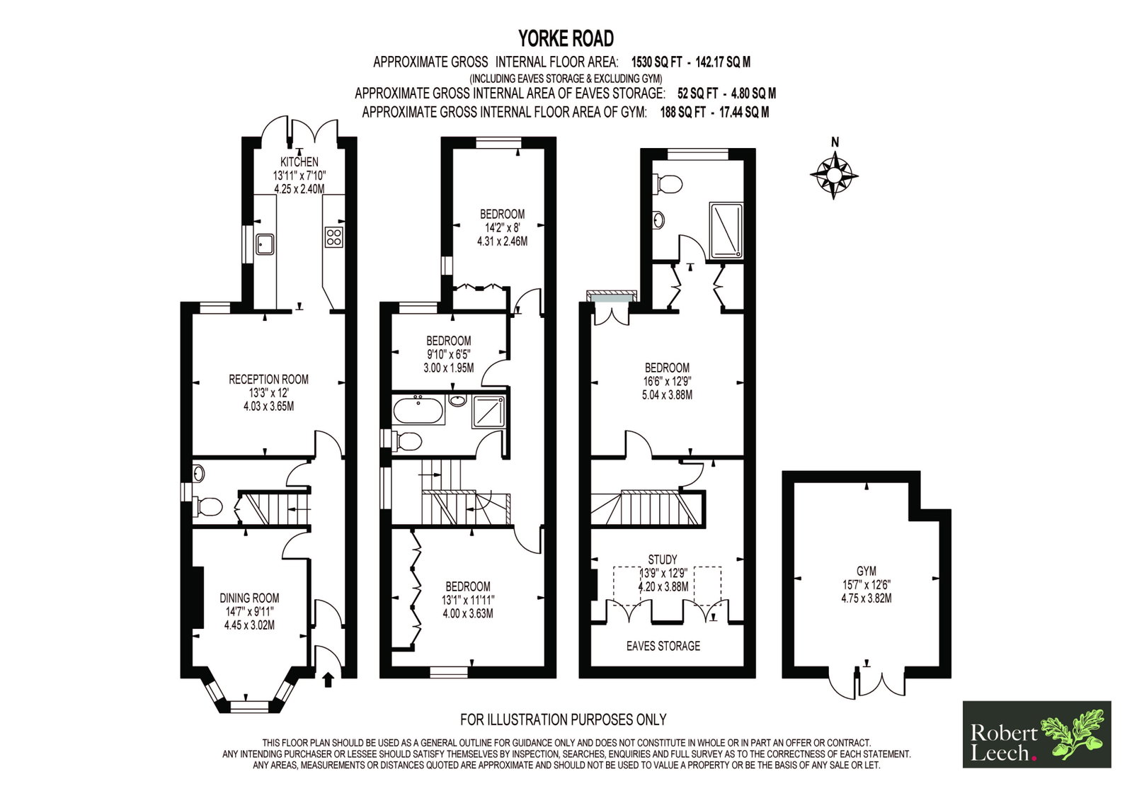 36, Yorke Road, Reigate floorplan