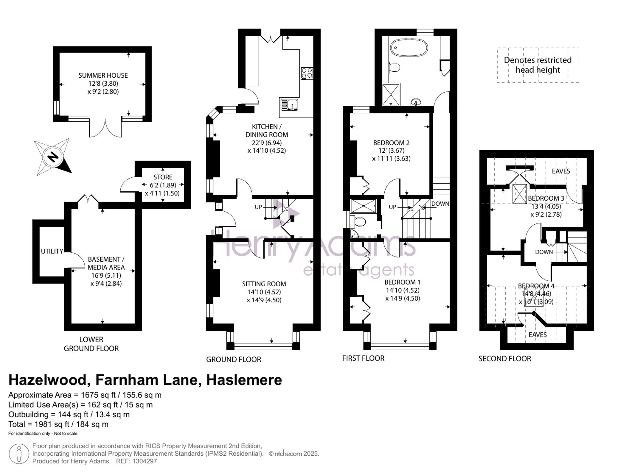 Hazelwood Farnham Lane, Haslemere floorplan