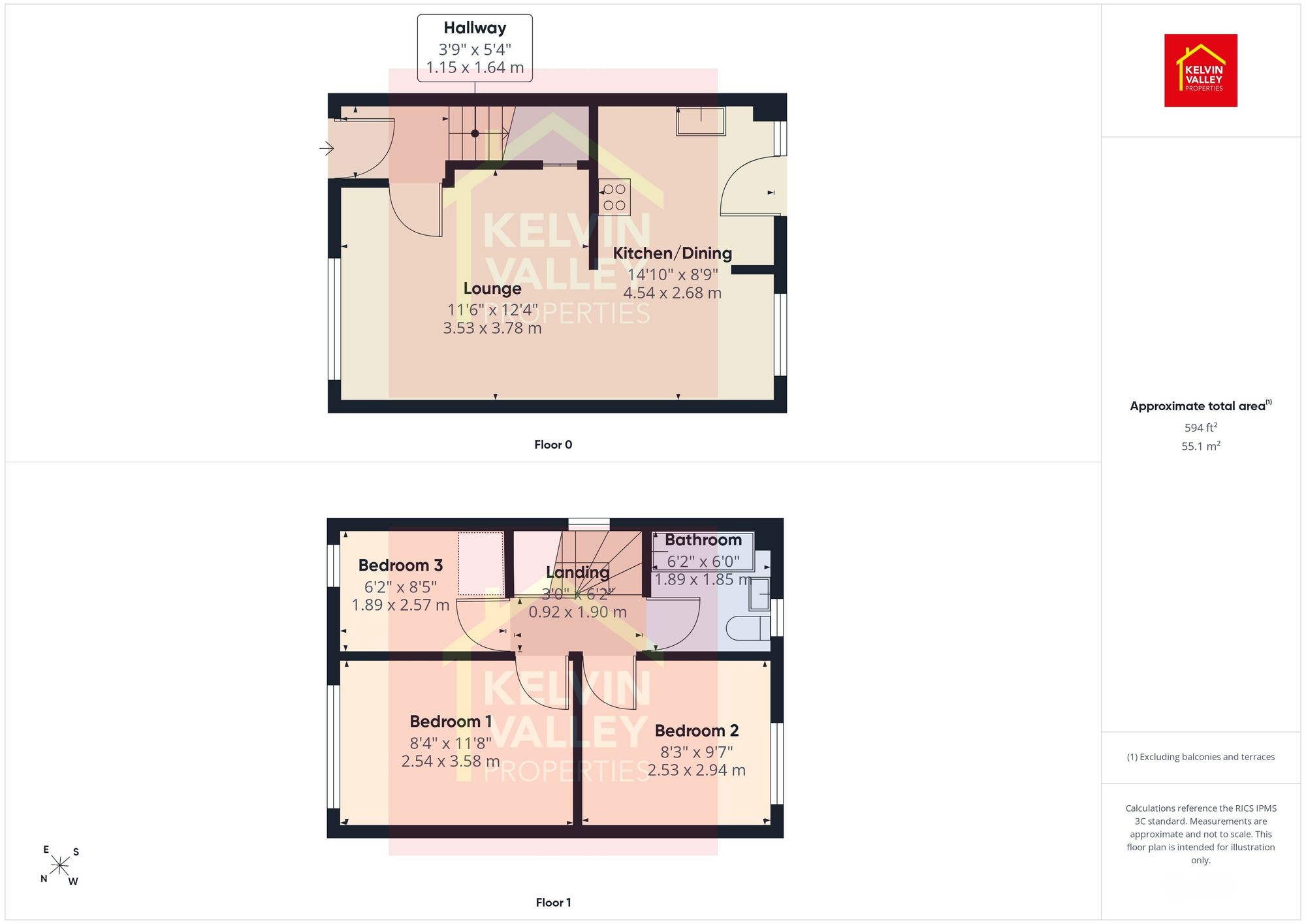 35 Gateside Avenue, Glasgow floorplan
