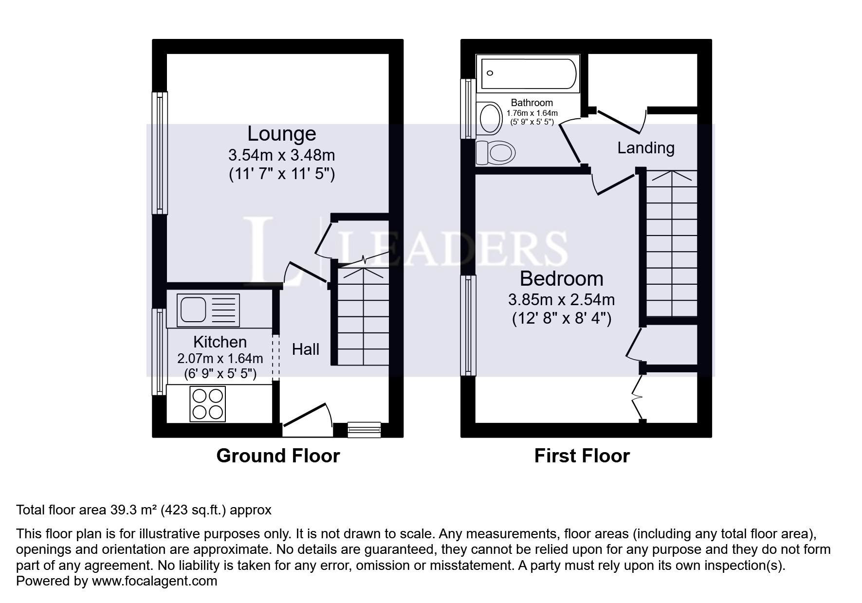 27, Jersey Road, Crawley floorplan