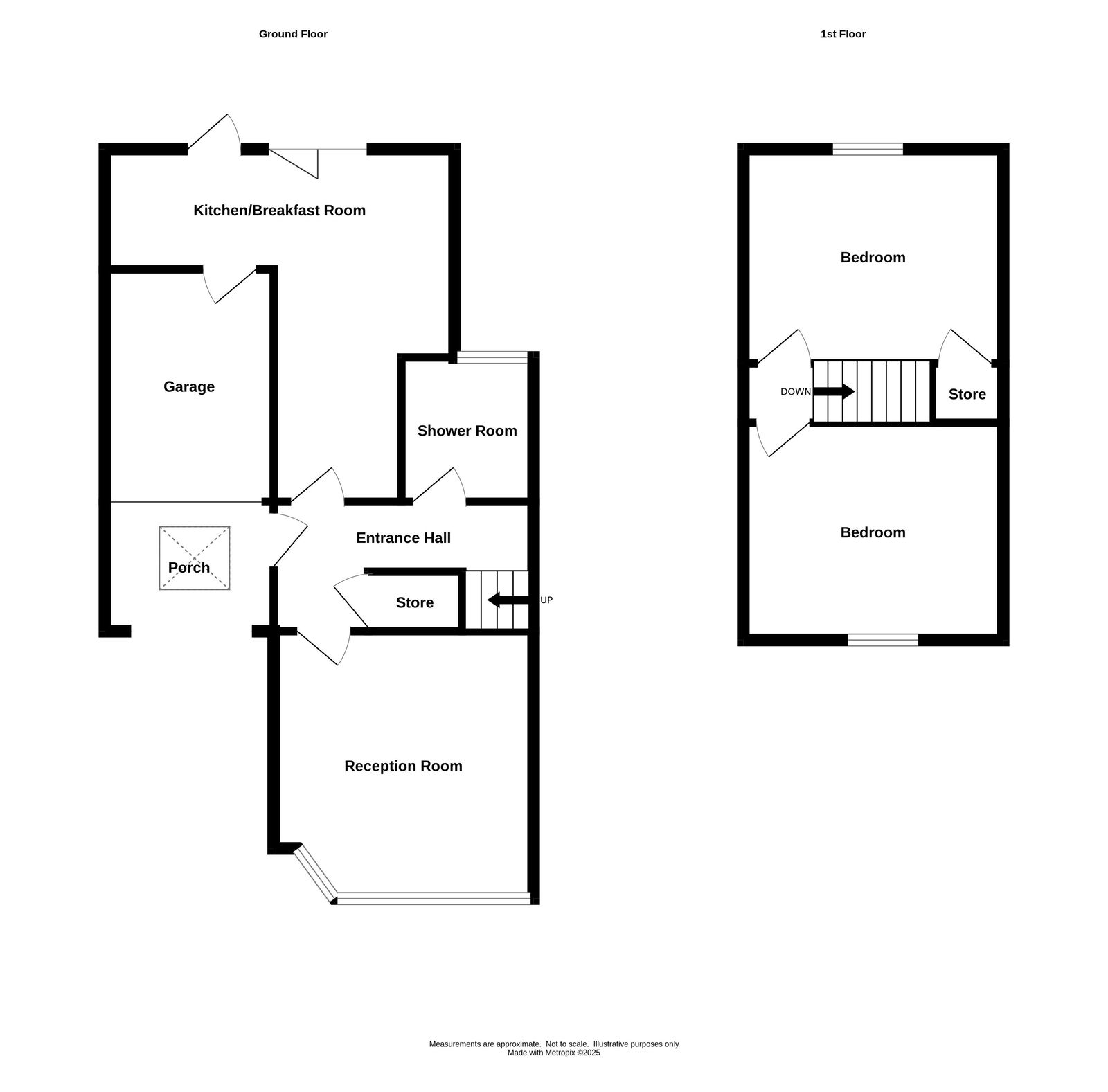 61, Planks Lane, Wolverhampton floorplan