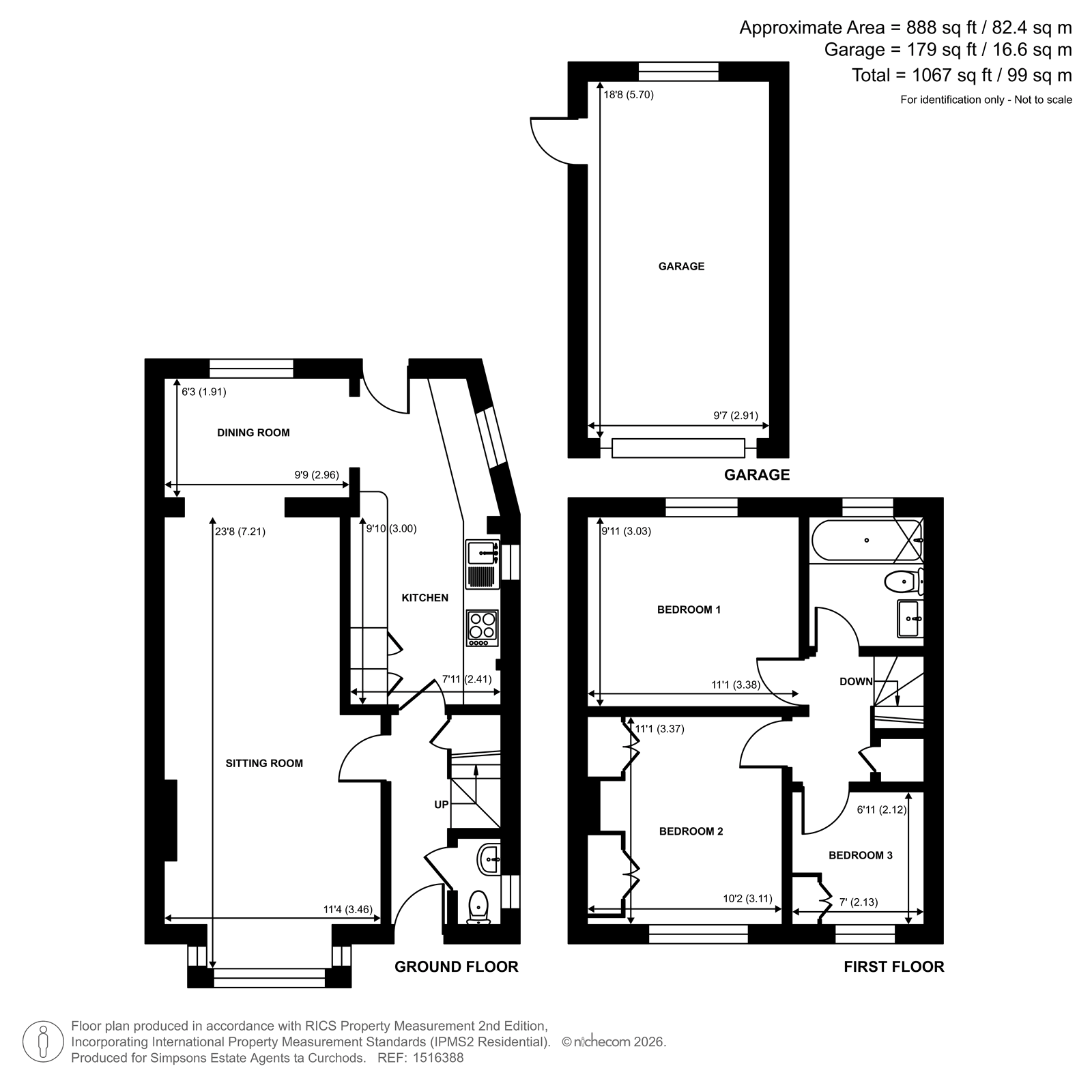 7, Chestnut Grove, Surrey floorplan