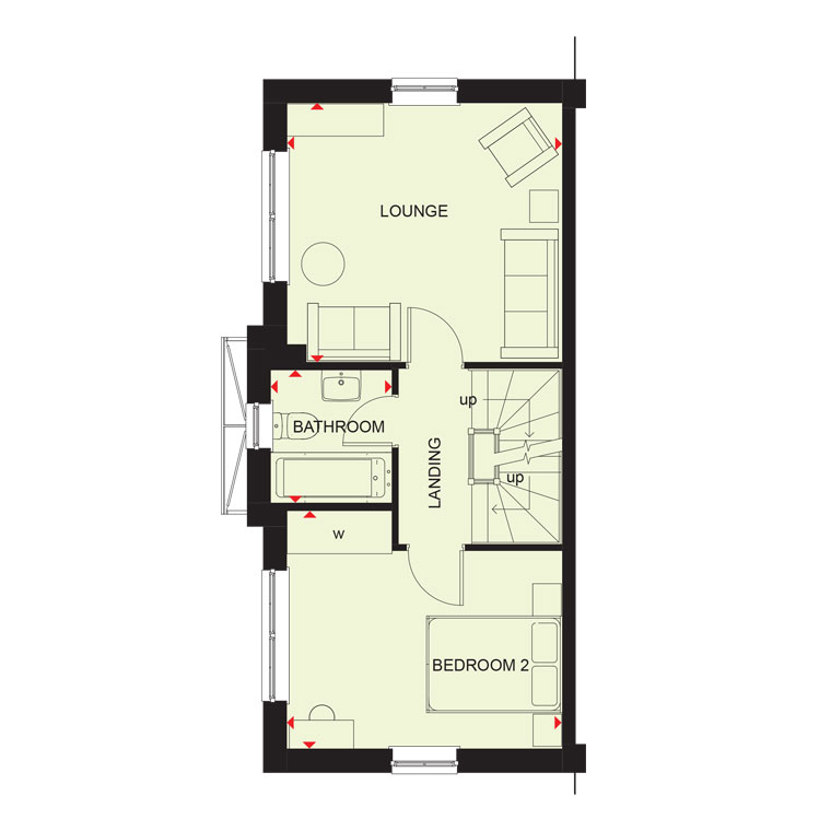 H8035360, Long Lane, Driffield floorplan