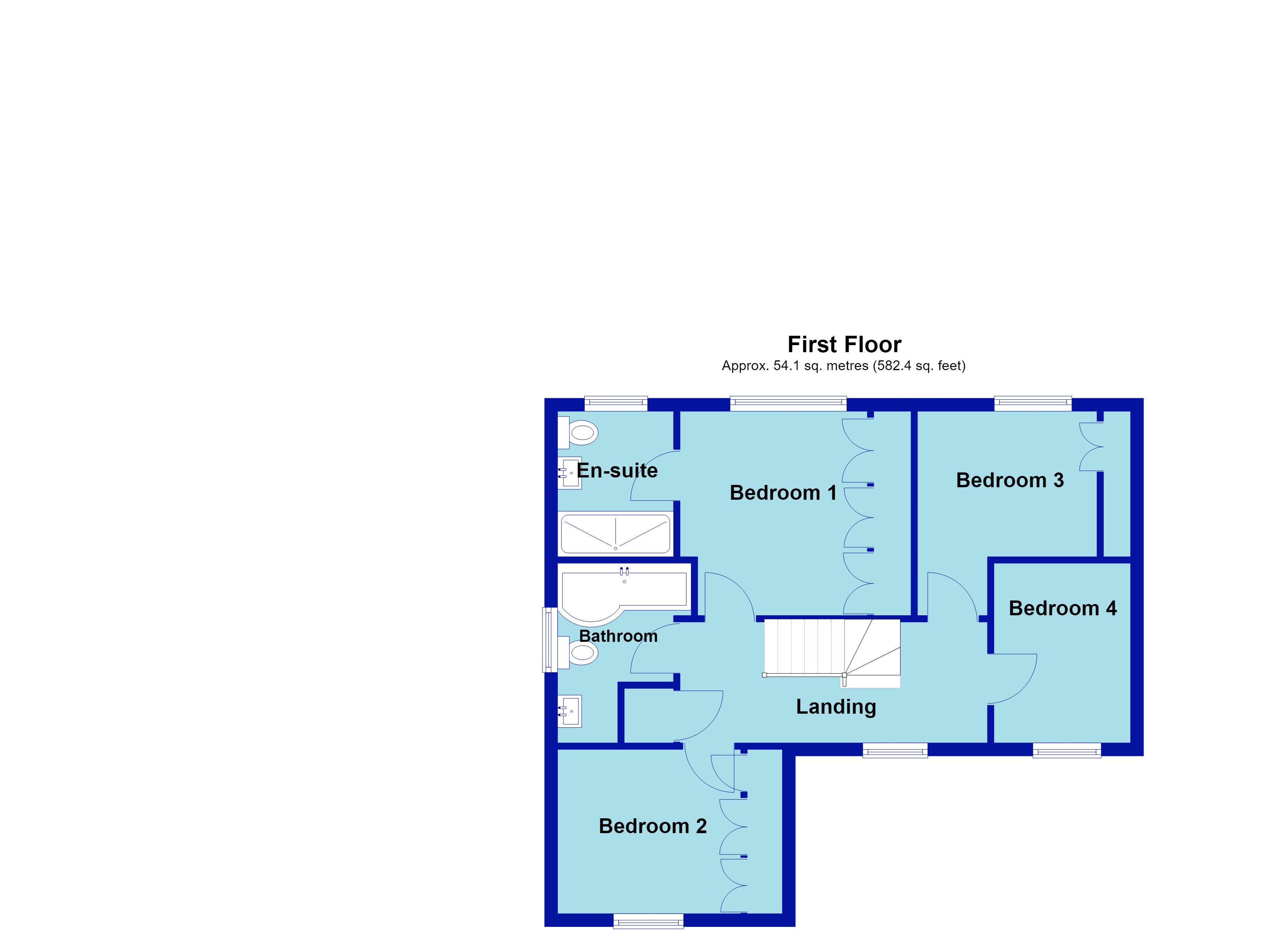 2, Maple Close, Northamptonshire floorplan