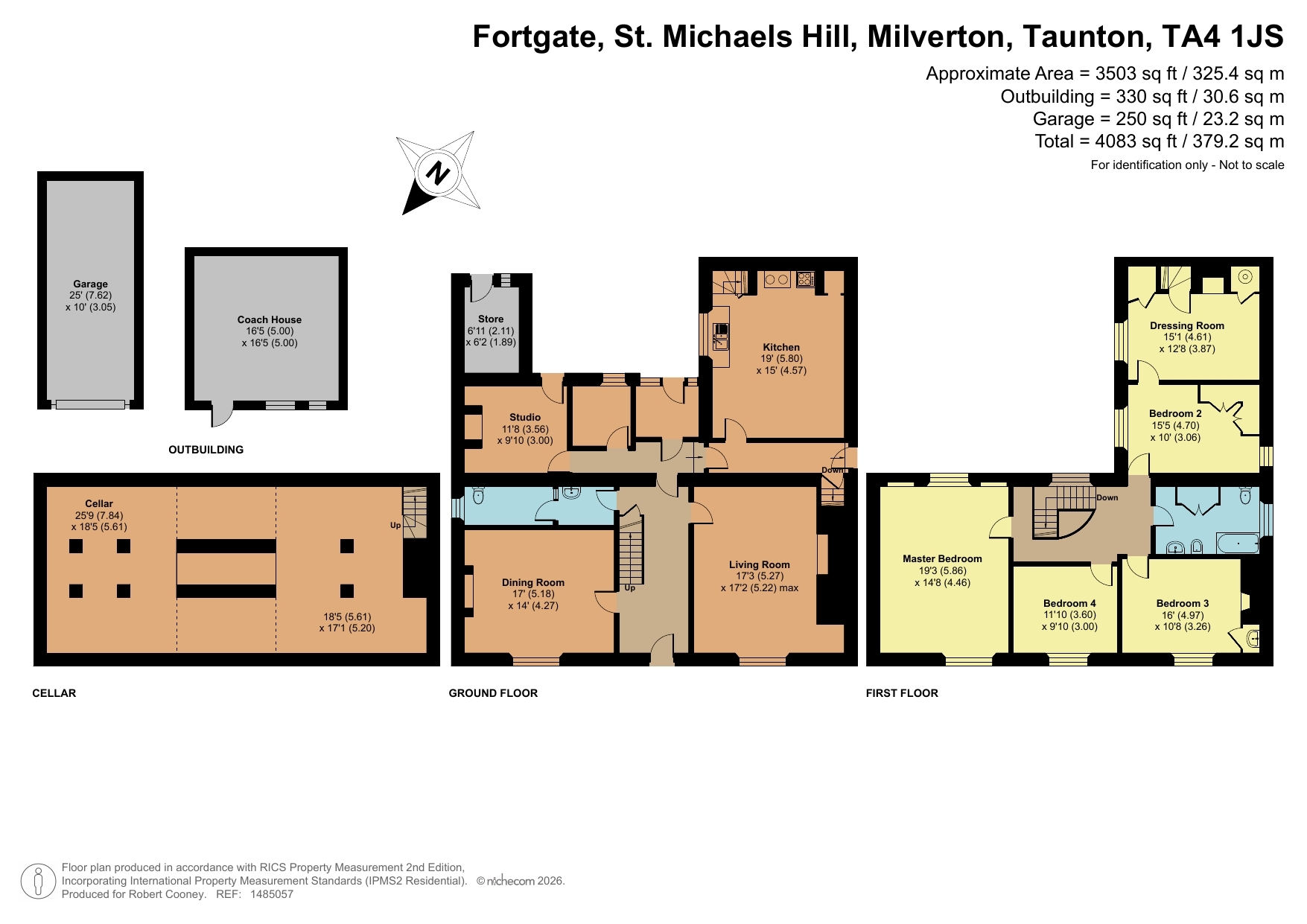 Fortgate, Taunton floorplan