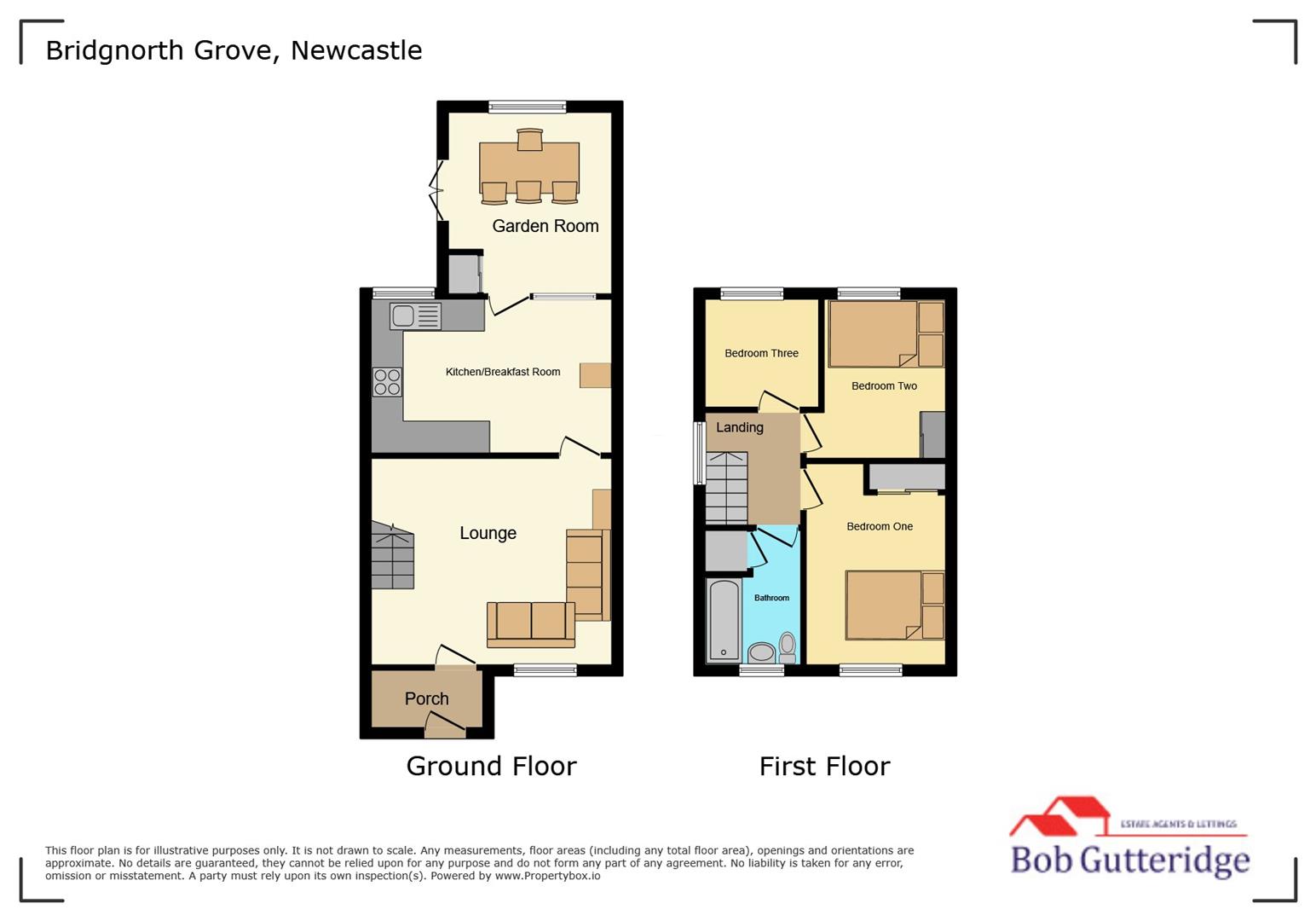 19, Bridgnorth Grove, Newcastle floorplan