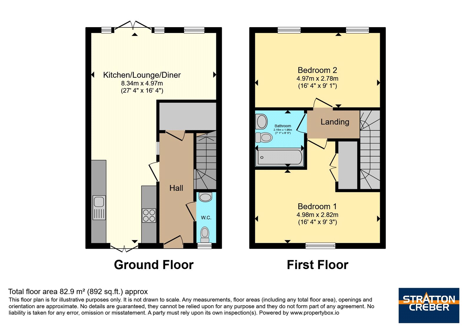 11, Bay Retreat, Padstow floorplan