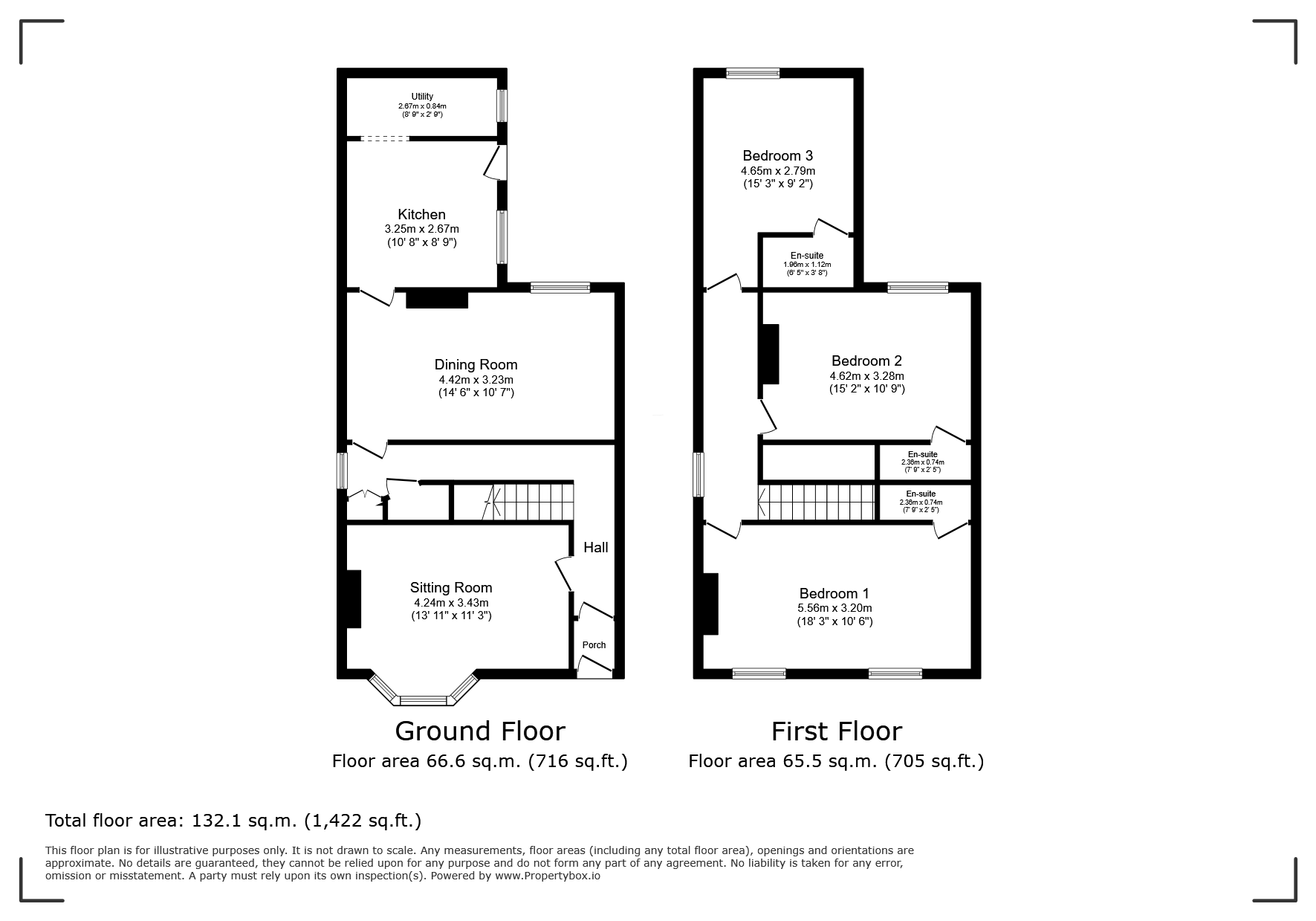 86, Astwood Road, Worcestershire floorplan