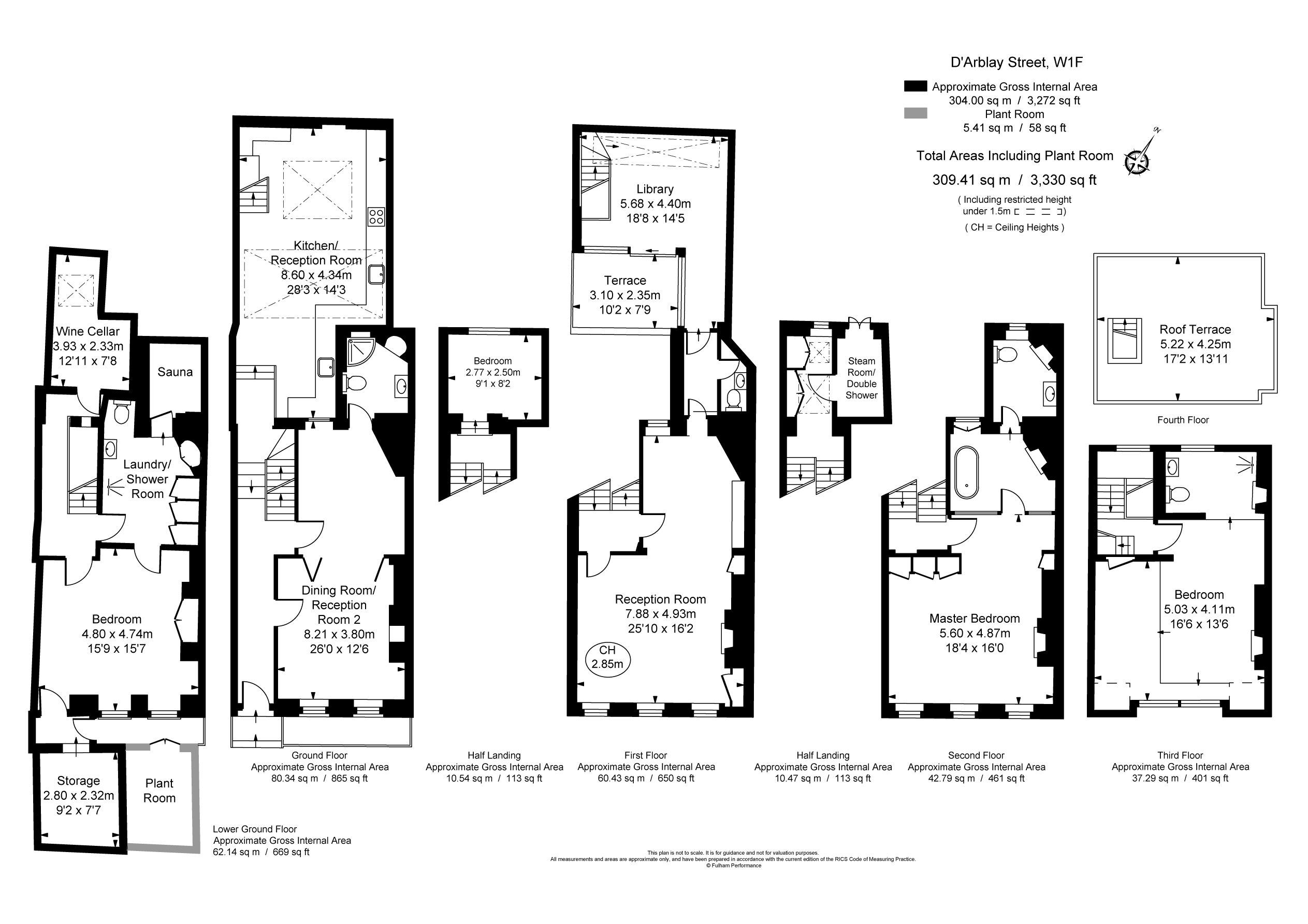 4 Bedrooms  for sale in D'arblay Street, Soho W1F
