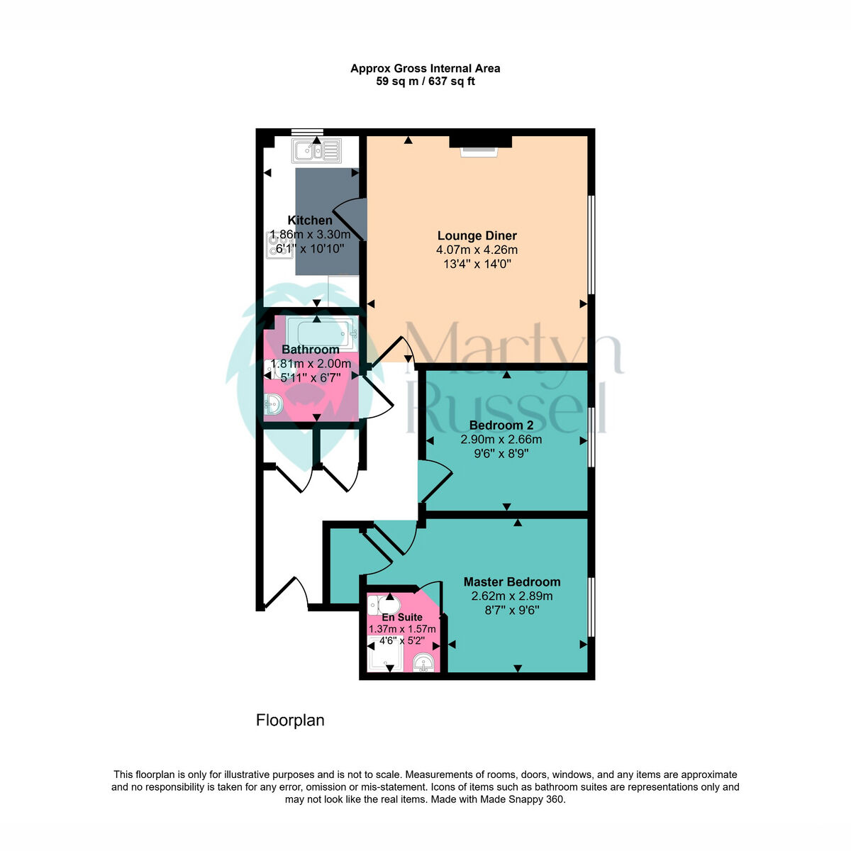 41, Benham Drive, Reading floorplan