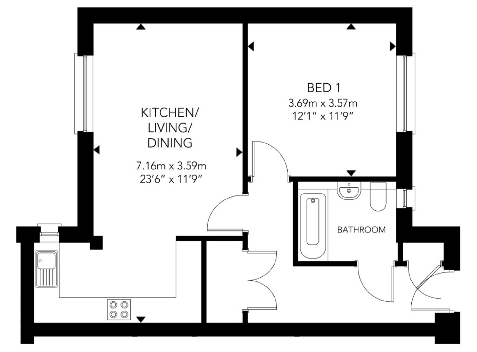 Plot 17 Sumners Field, Horsham floorplan