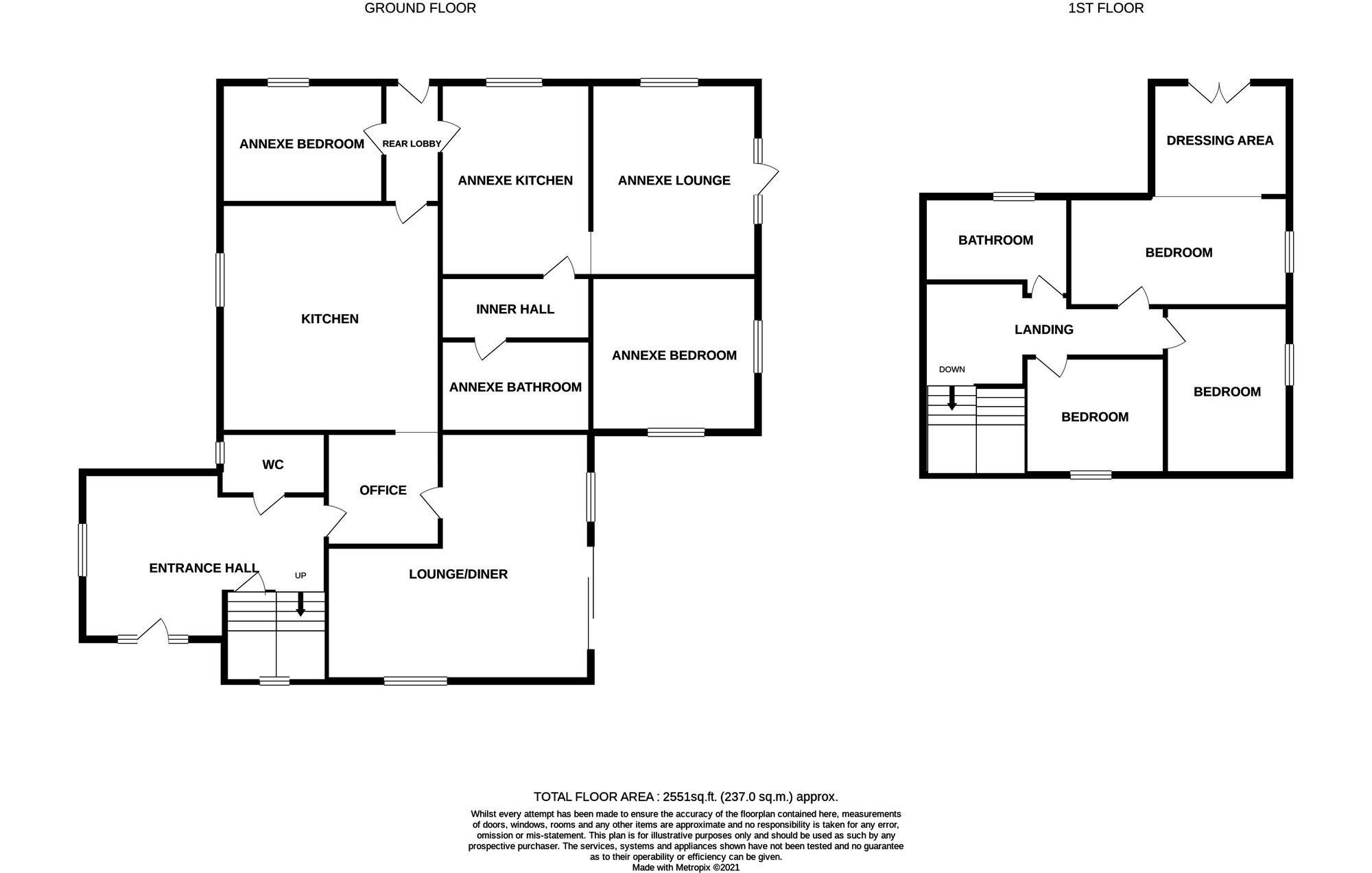 217 Salts Road, Wisbech floorplan