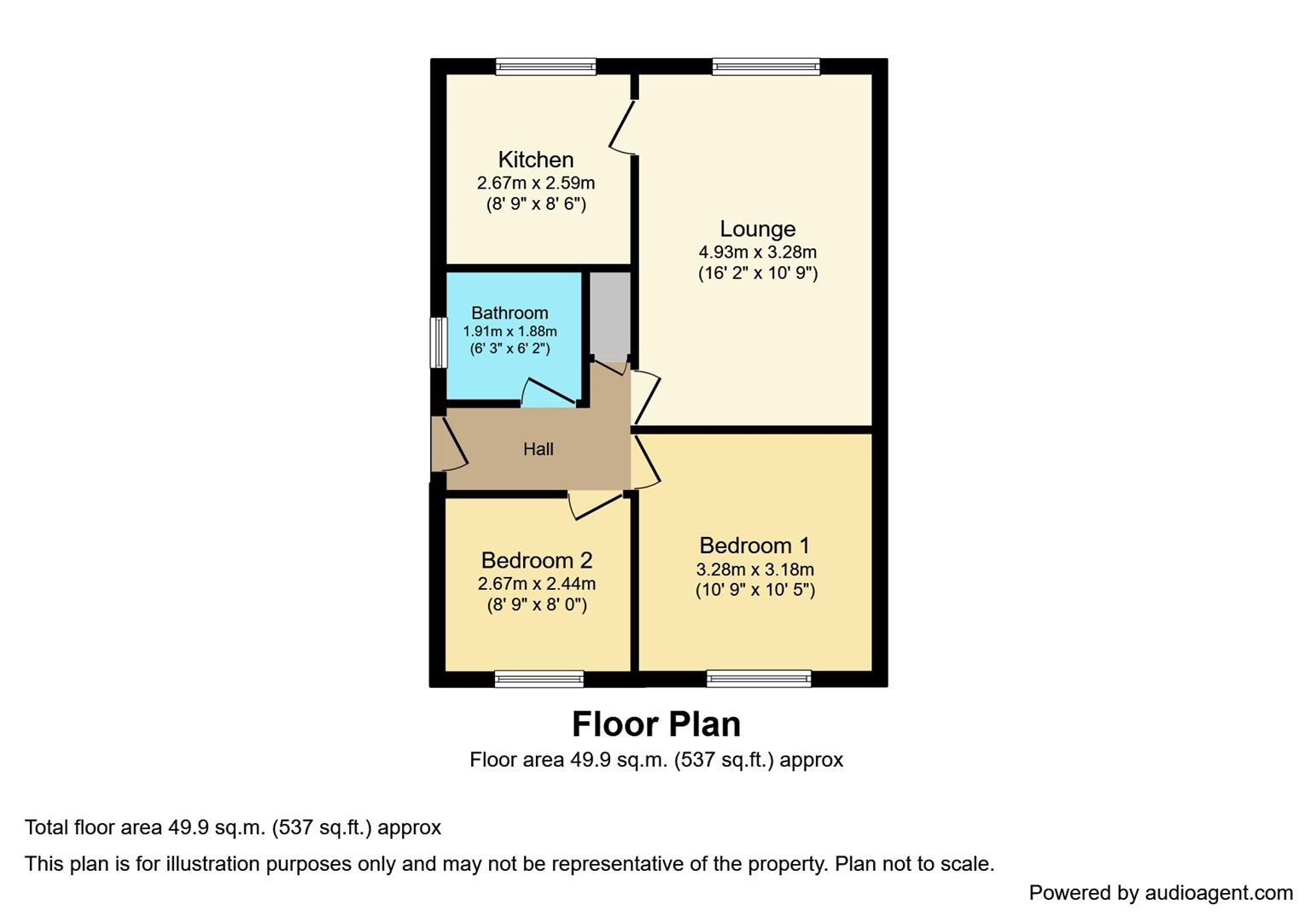 Magdalen Court, Hedon, Hull HU12, 2 bedroom flat for sale 60762382