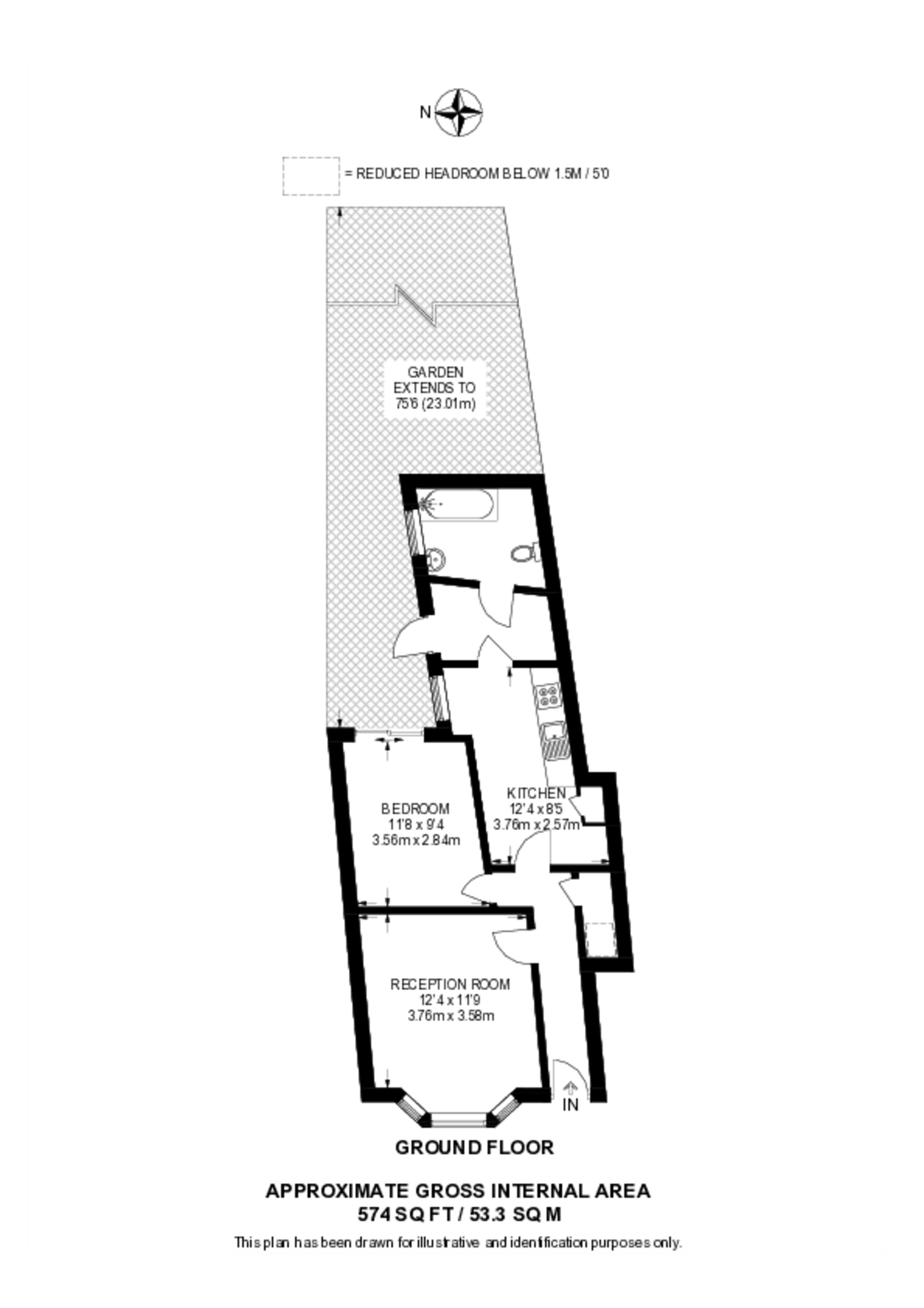 Upham Park Road, Chiswick floorplan