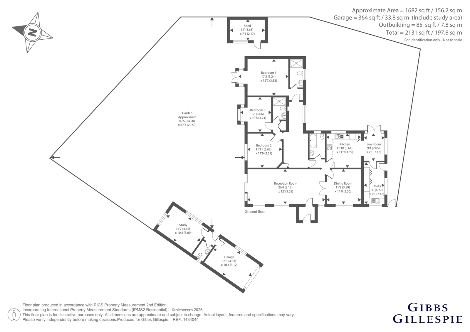 16, Poplar Road, Uxbridge floorplan