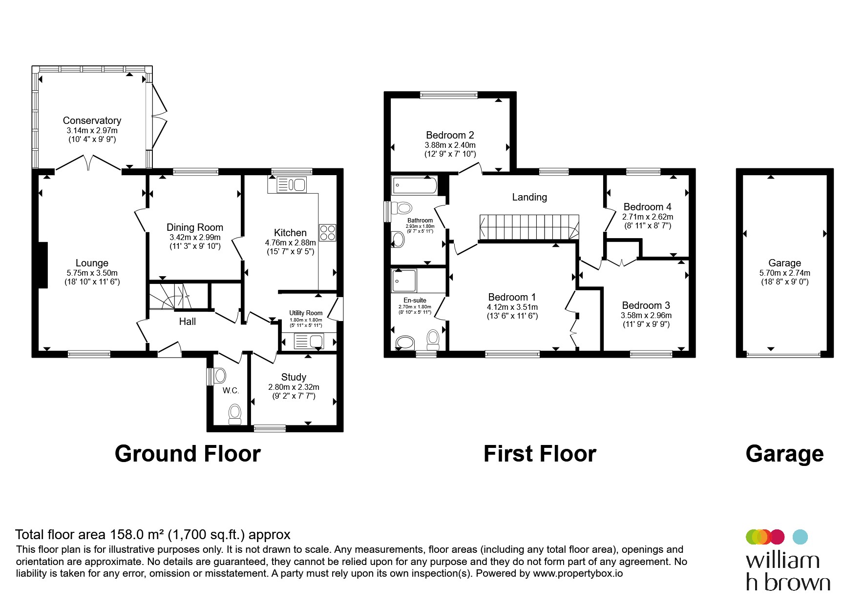 12, Pridmore Road, Grantham floorplan