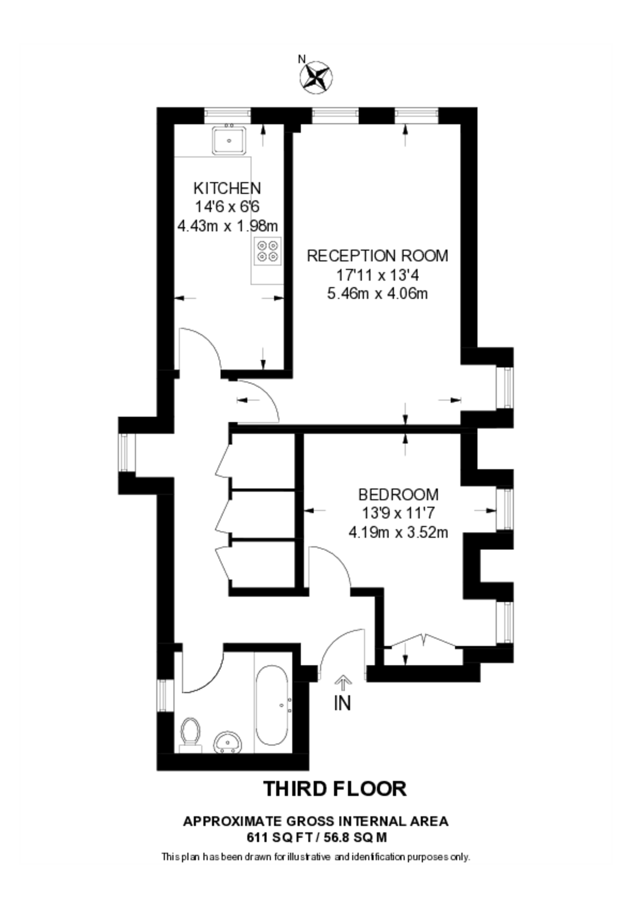 Stapleton Hall Road, Stroud Green floorplan