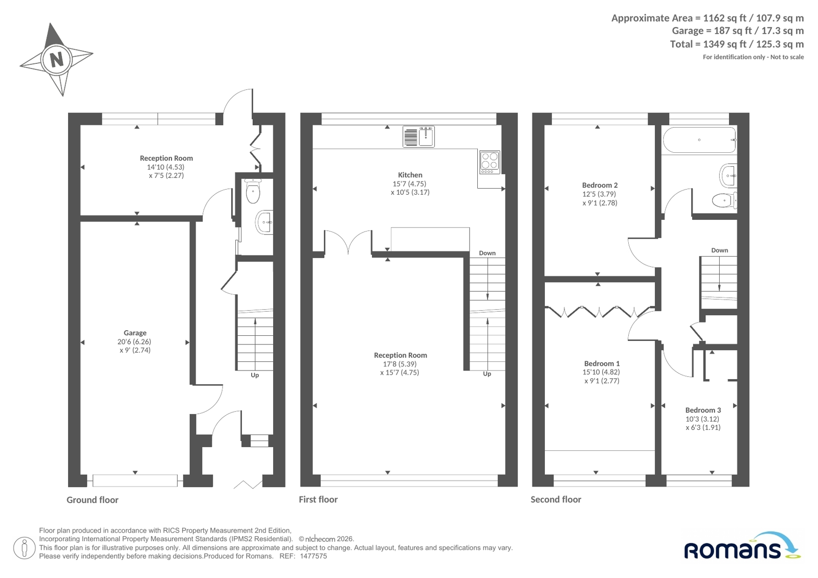 4, Black Horse Close, Berkshire floorplan