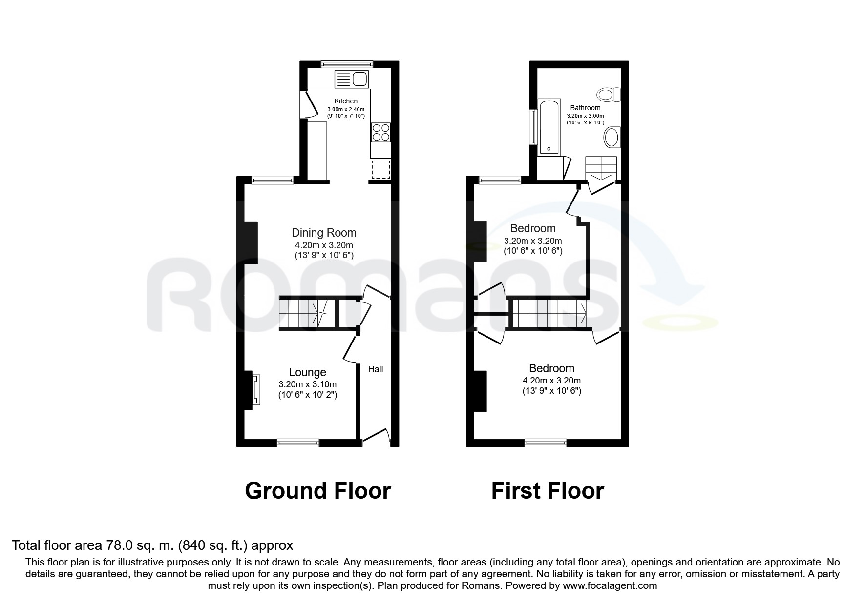 Grenfell Avenue, Maidenhead SL6, 2 bedroom terraced house to rent