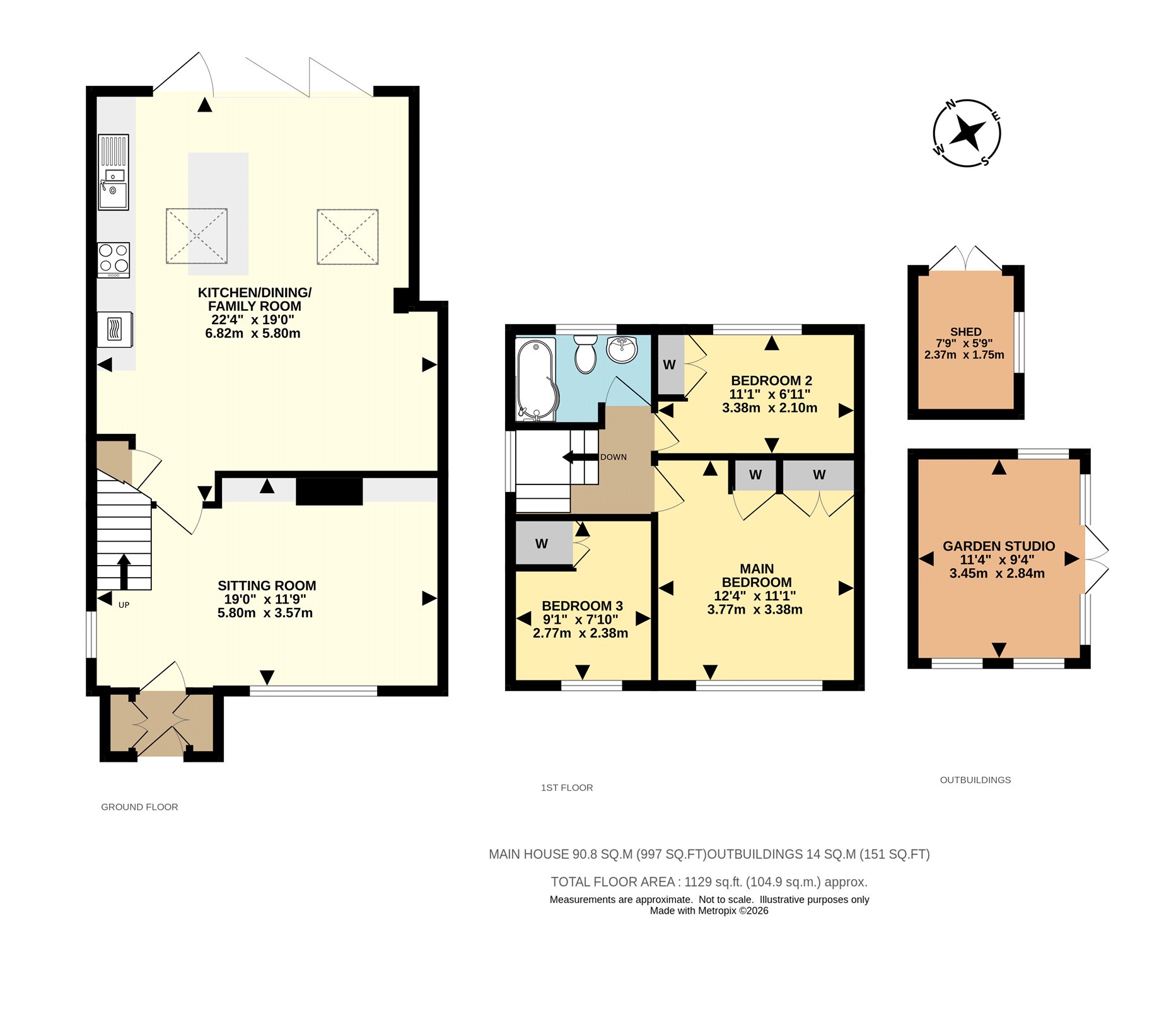 113, New Causeway, Surrey floorplan