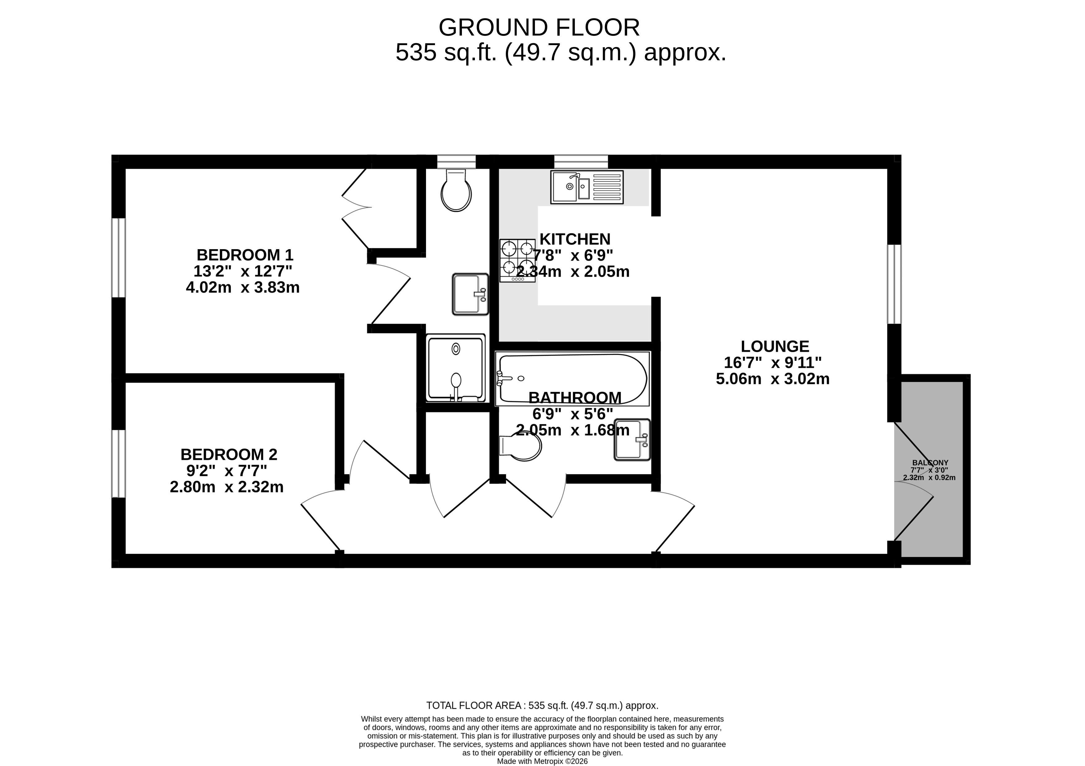 96, Hindmarch Crescent, Hedge End floorplan