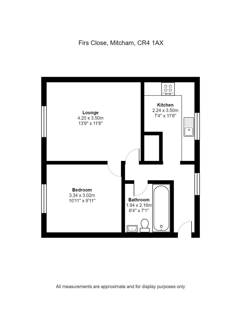 Firs Close, Mitcham floorplan