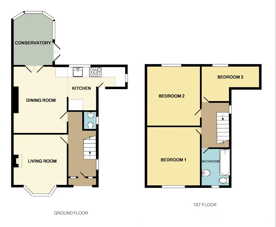3 Bedrooms Semi-detached house for sale in Spencer Avenue, Endon, Staffordshire ST9