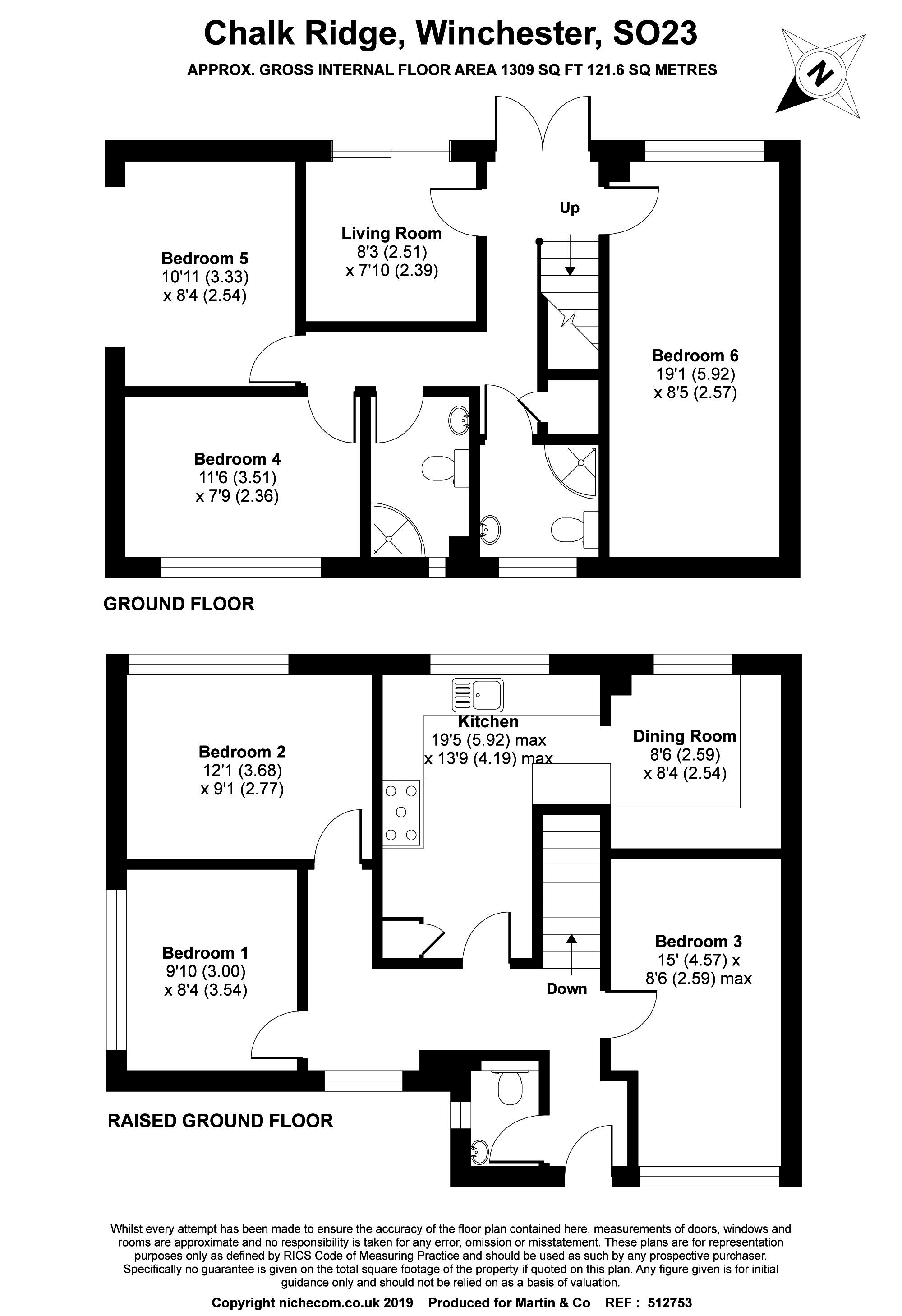 Room 3, 29, Chalk Ridge, Winchester floorplan