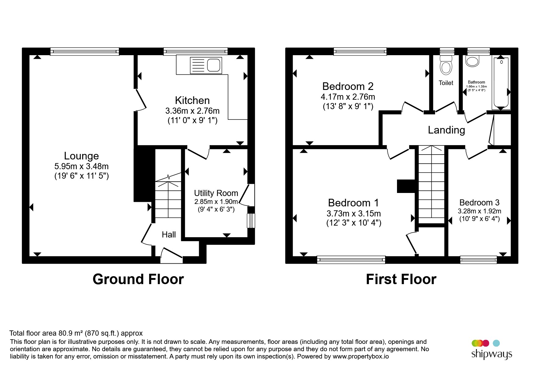 52, Broad Street, Kidderminster floorplan