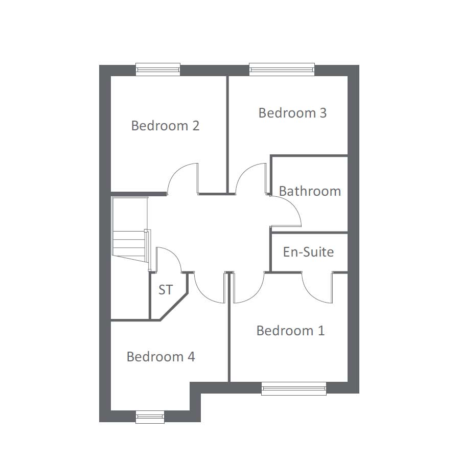 "The Wylam" at White House Road, Newcastle Upon Tyne NE15, 4 bedroom