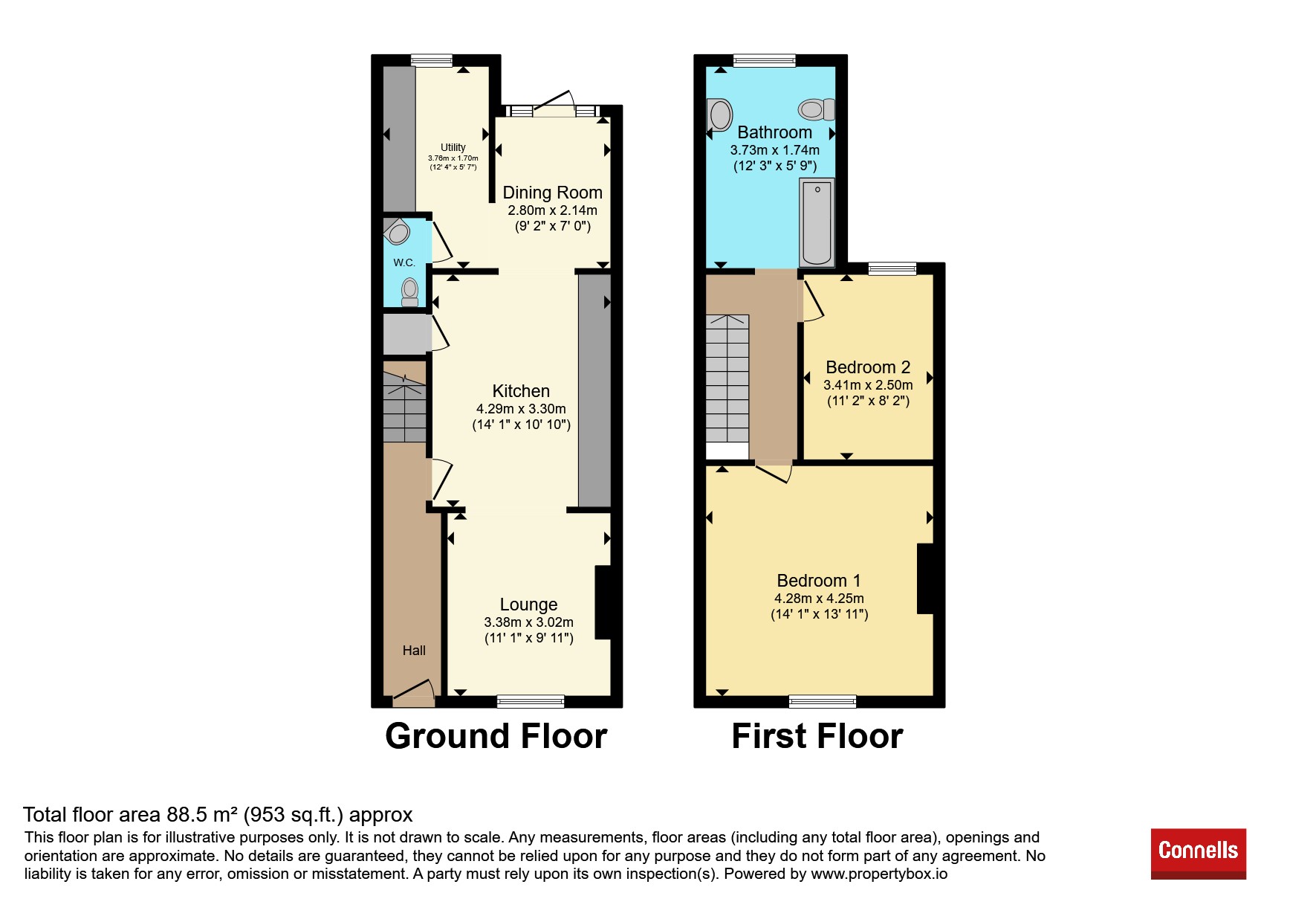 3, Queen Street, Bristol floorplan