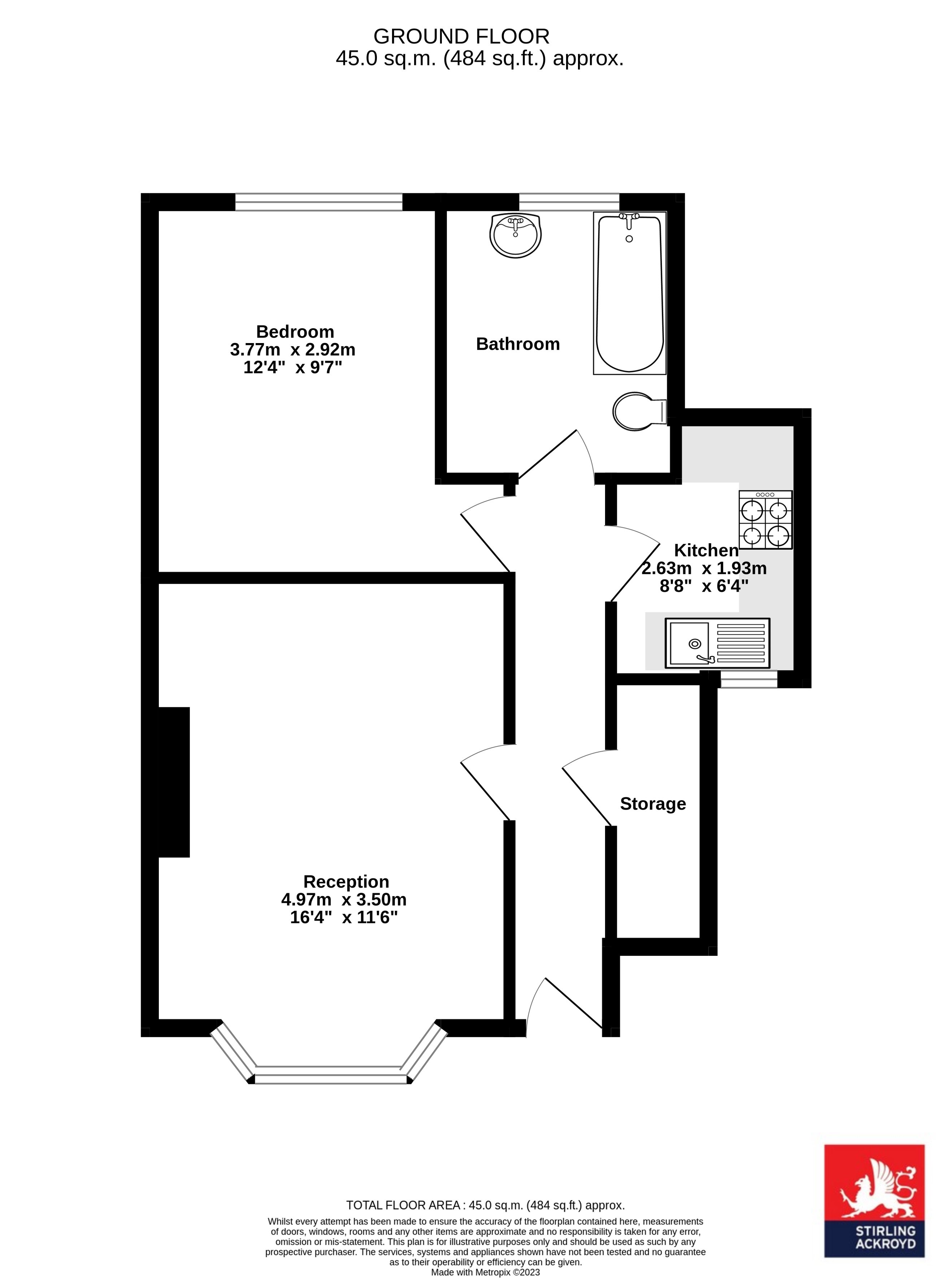Auckland Hill, London SE27, 1 bedroom flat to rent 64137252