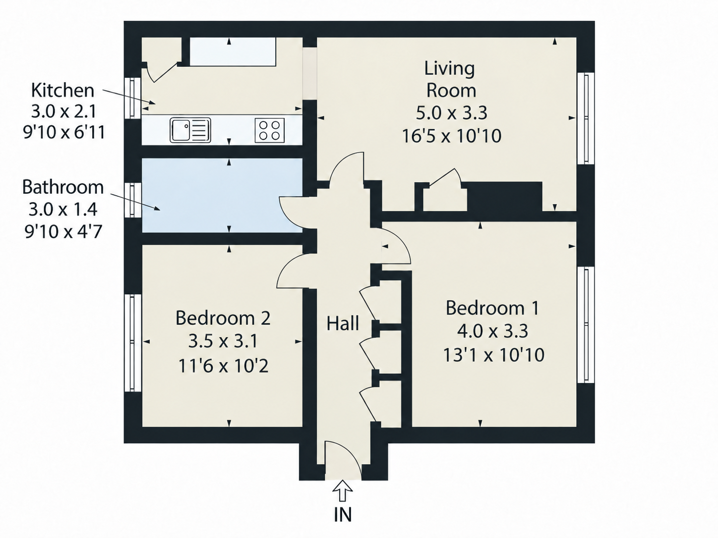 16 OXGANGS FARM DRIVE, EDINBURGH floorplan