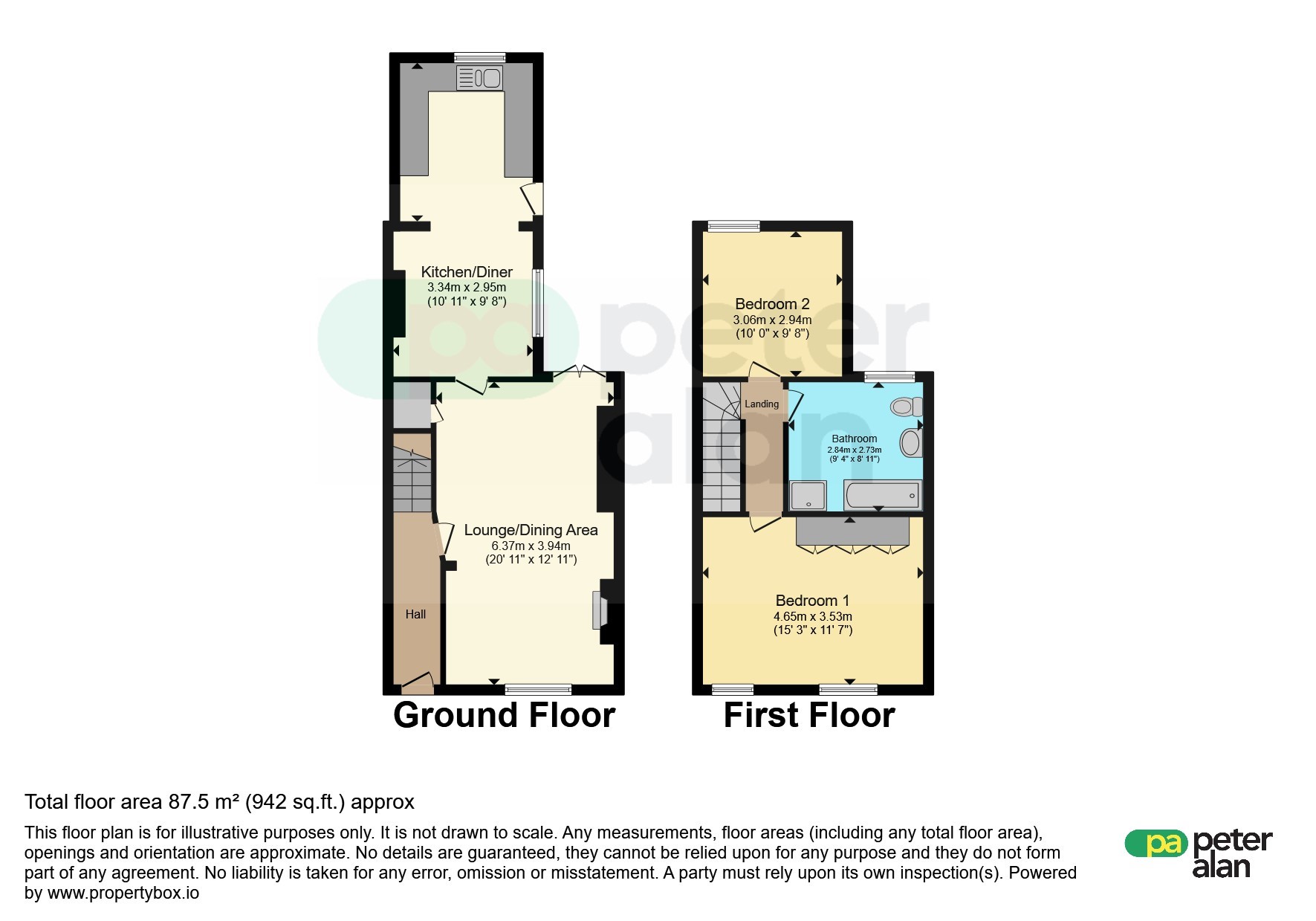 Brook Street, Aberdare floorplan