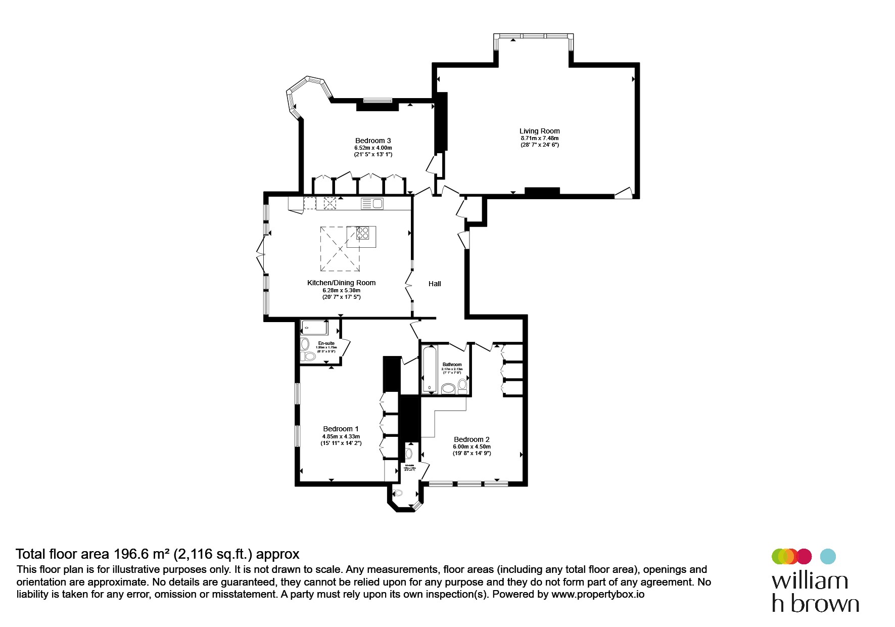 1b, Spenfield House, Spenfield Court, Leeds floorplan