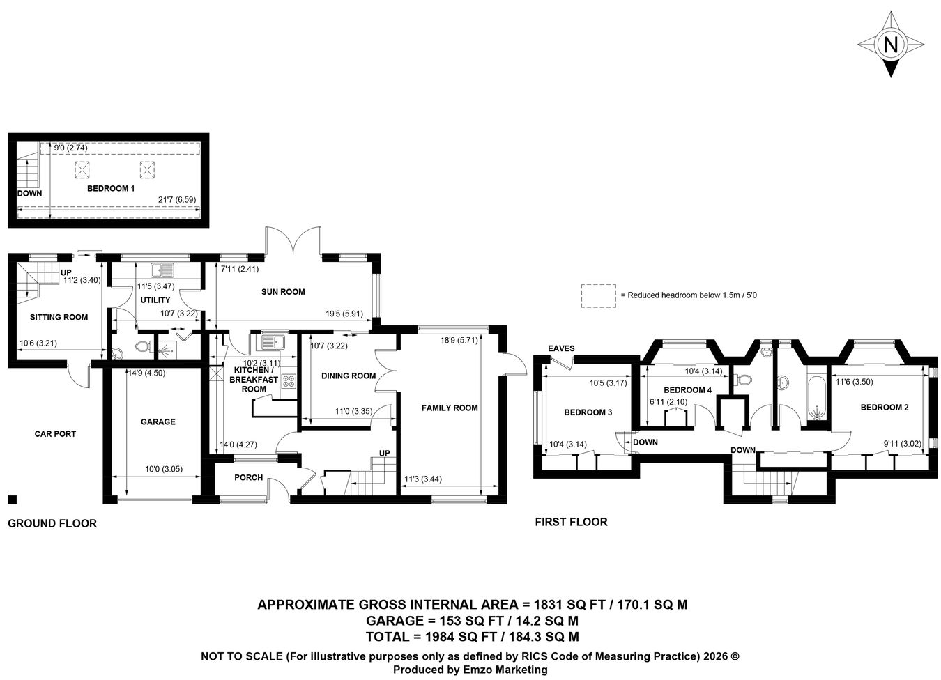 Elcombes Close, Lyndhurst floorplan