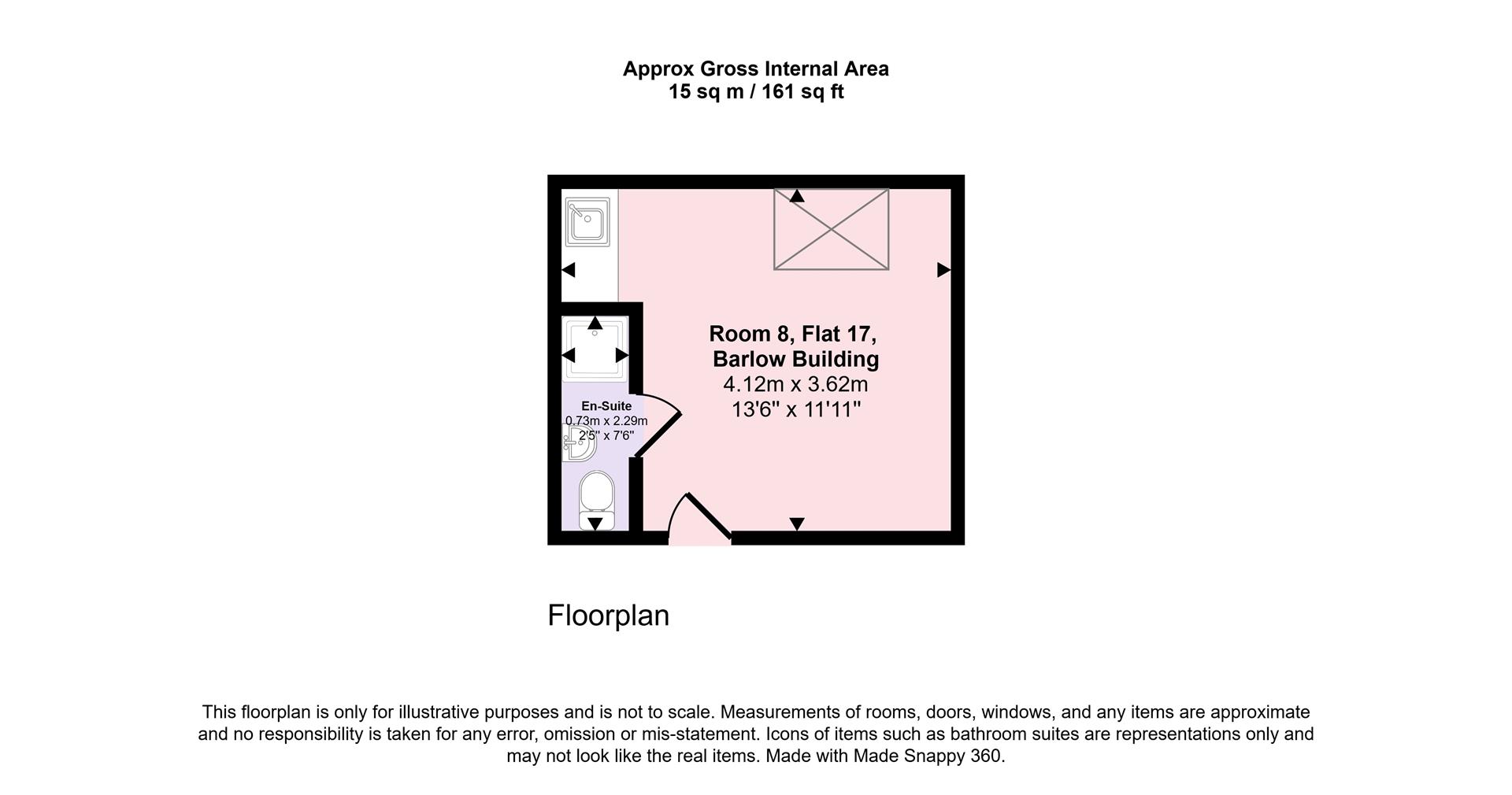 45 Bromyard Terrace, Worcester floorplan
