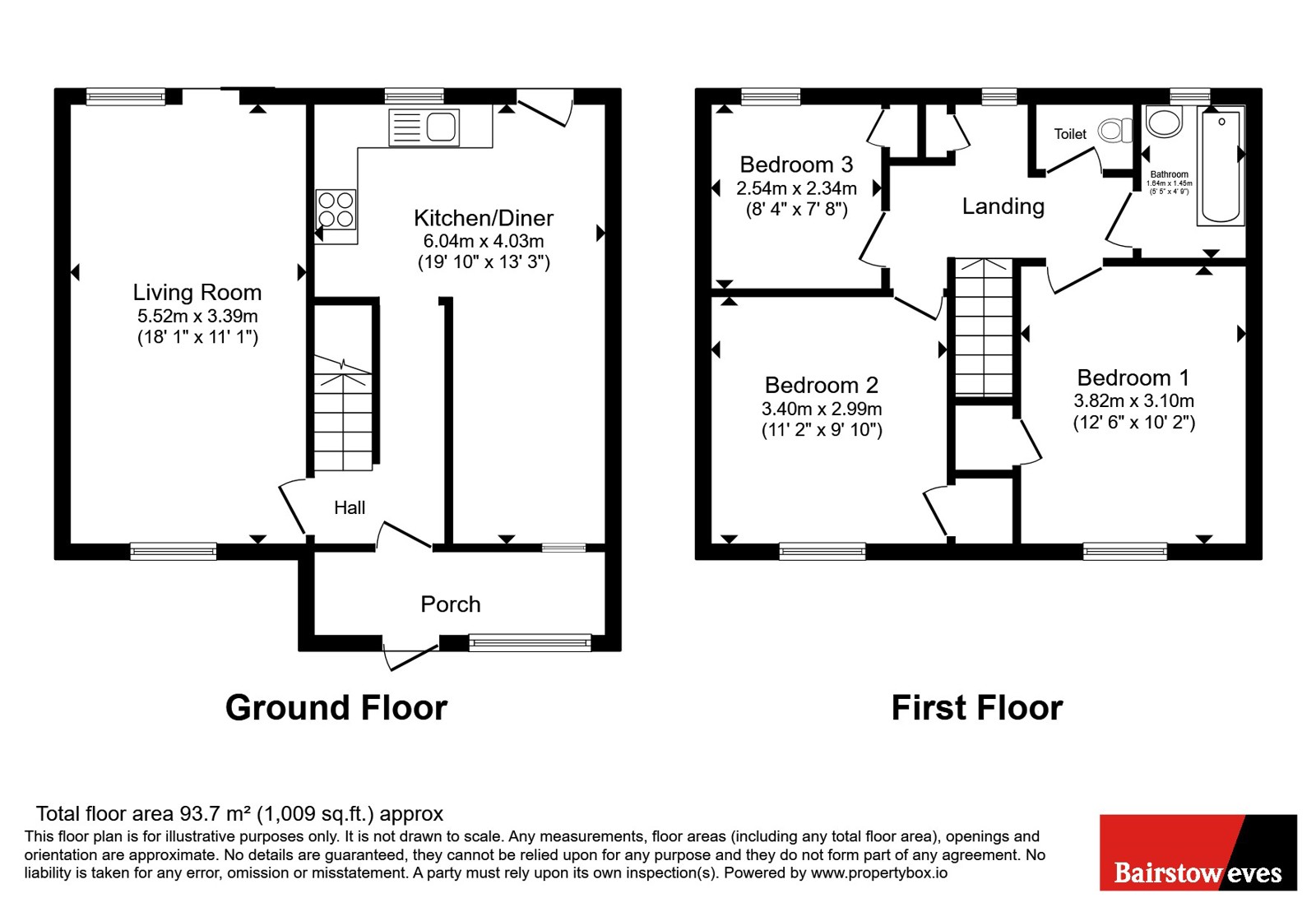 59, Harlow Road, Essex floorplan