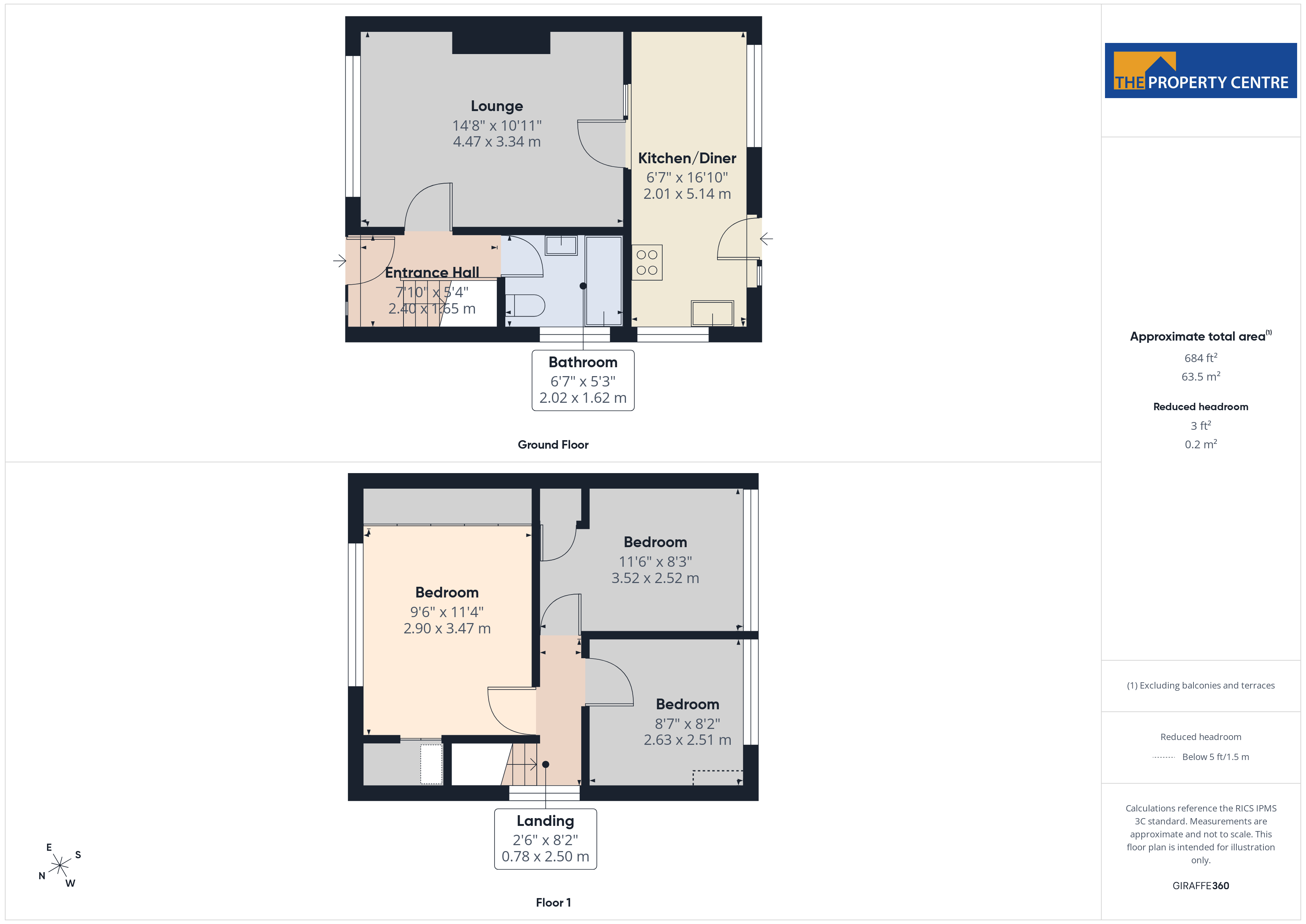 23, Warwick Avenue, Gloucester floorplan