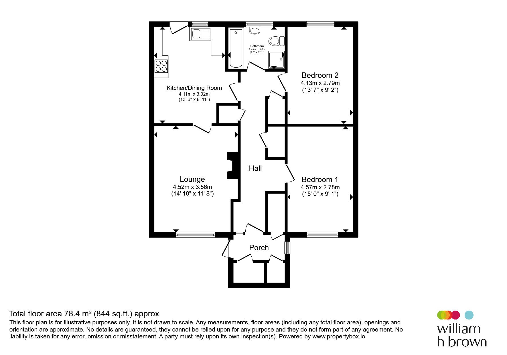 9, Highfield Close, Fakenham floorplan