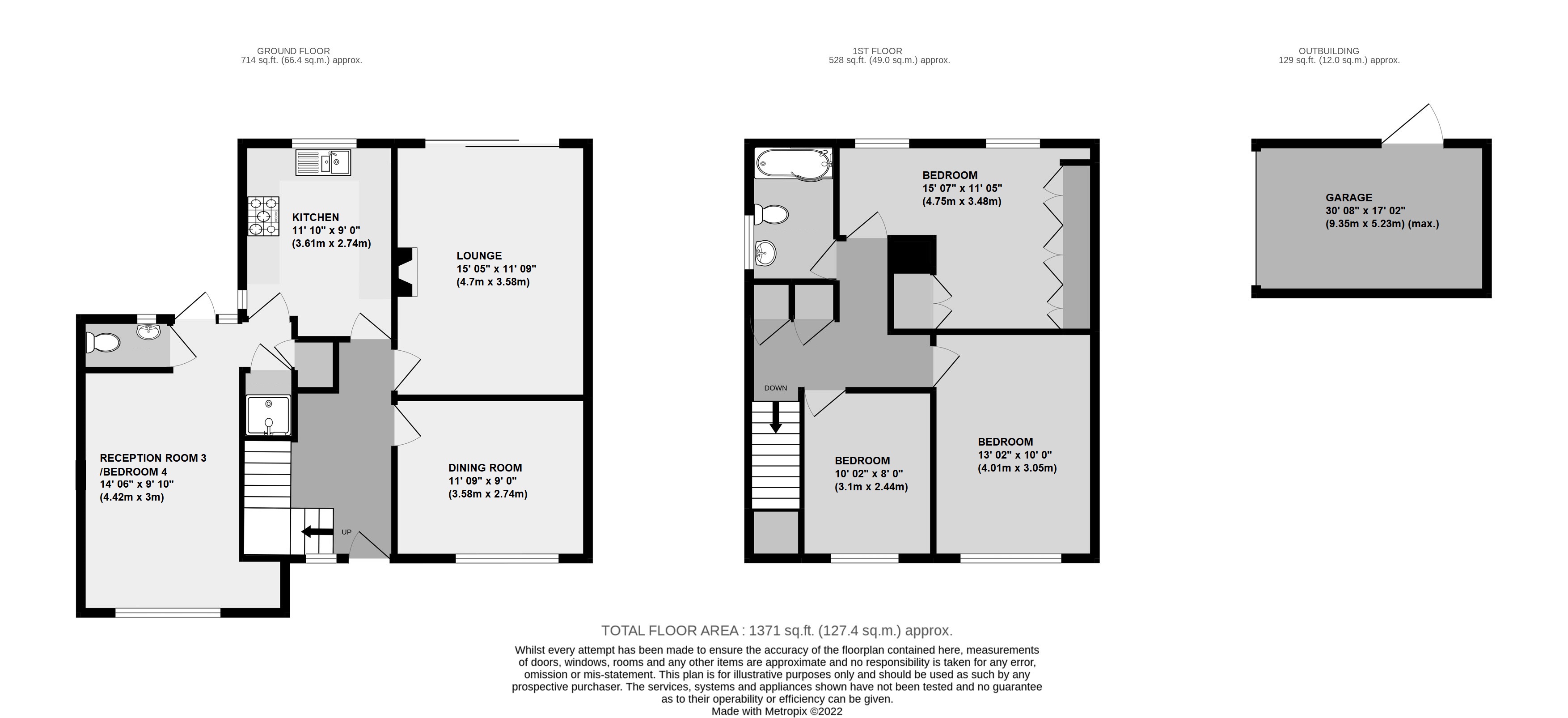 95, Leesons Hill, Orpington floorplan
