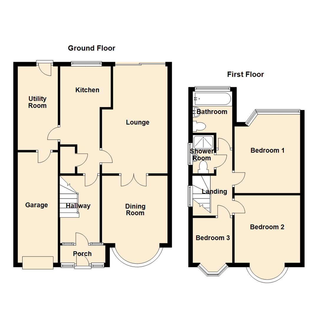 3 Bedrooms Semi-detached house for sale in Springfield Crescent, Solihull B92