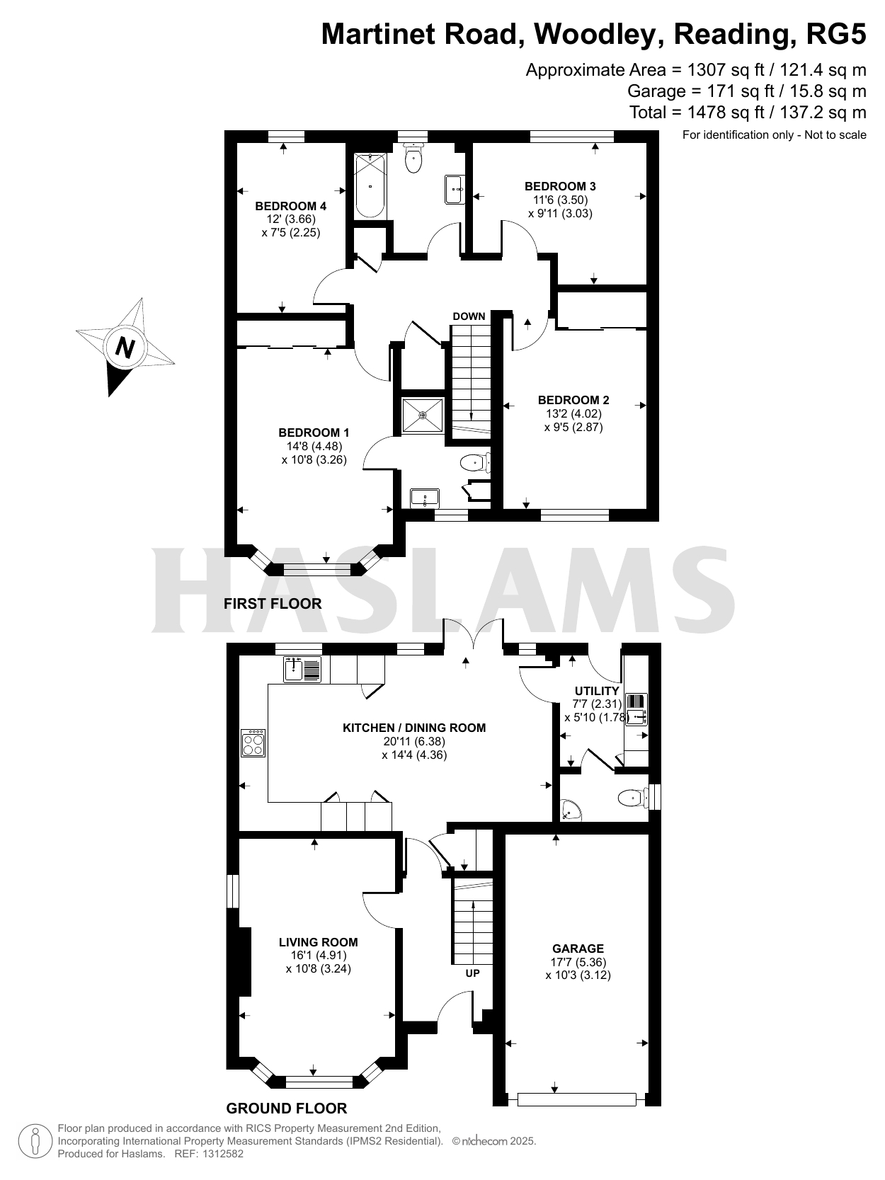4, Martinet Road, Woodley, Reading floorplan
