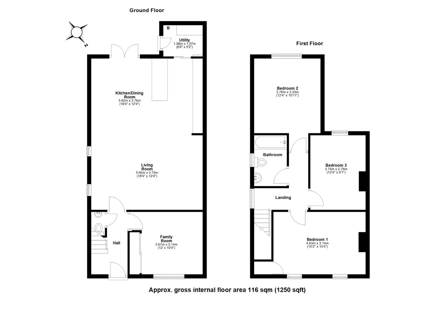 6, Hurdleditch Road, Orwell, Royston floorplan