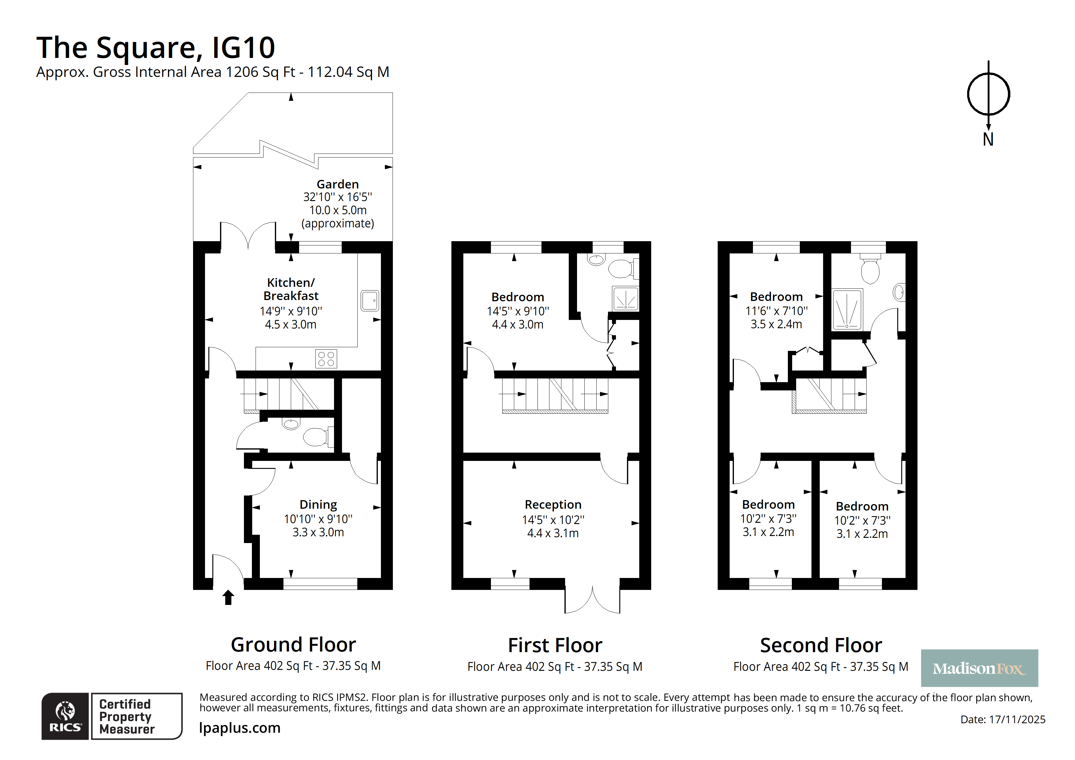 5, The Square, Essex floorplan