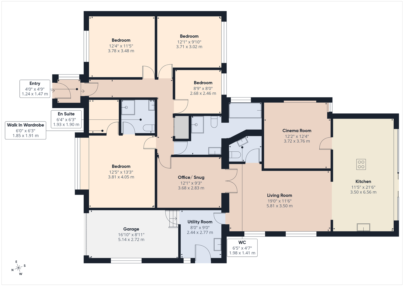 2, Haven Park, St Ive floorplan
