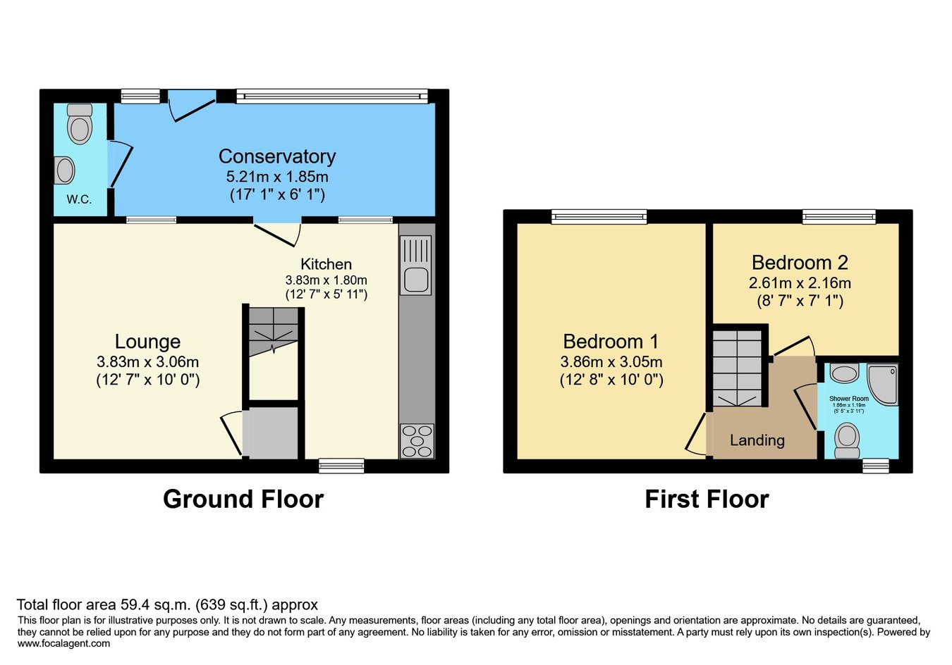 75, Treverbyn Road, St Austell floorplan