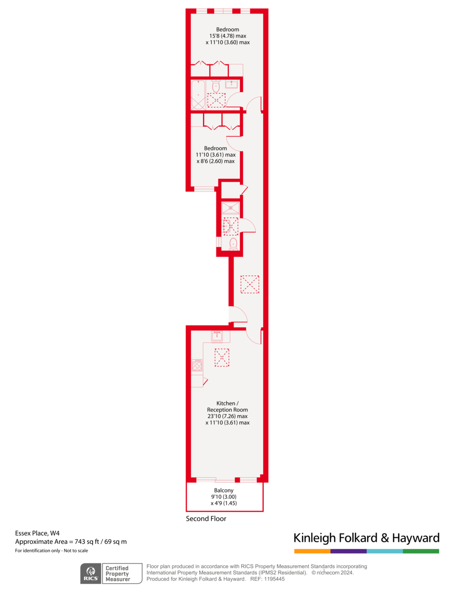 Essex Place, London floorplan
